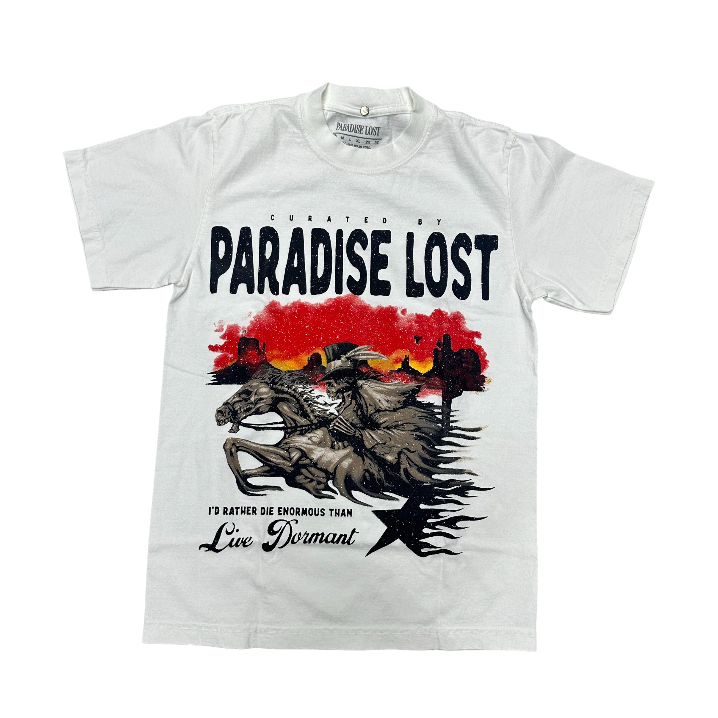 Paradise Lost Live OverSize Tee white