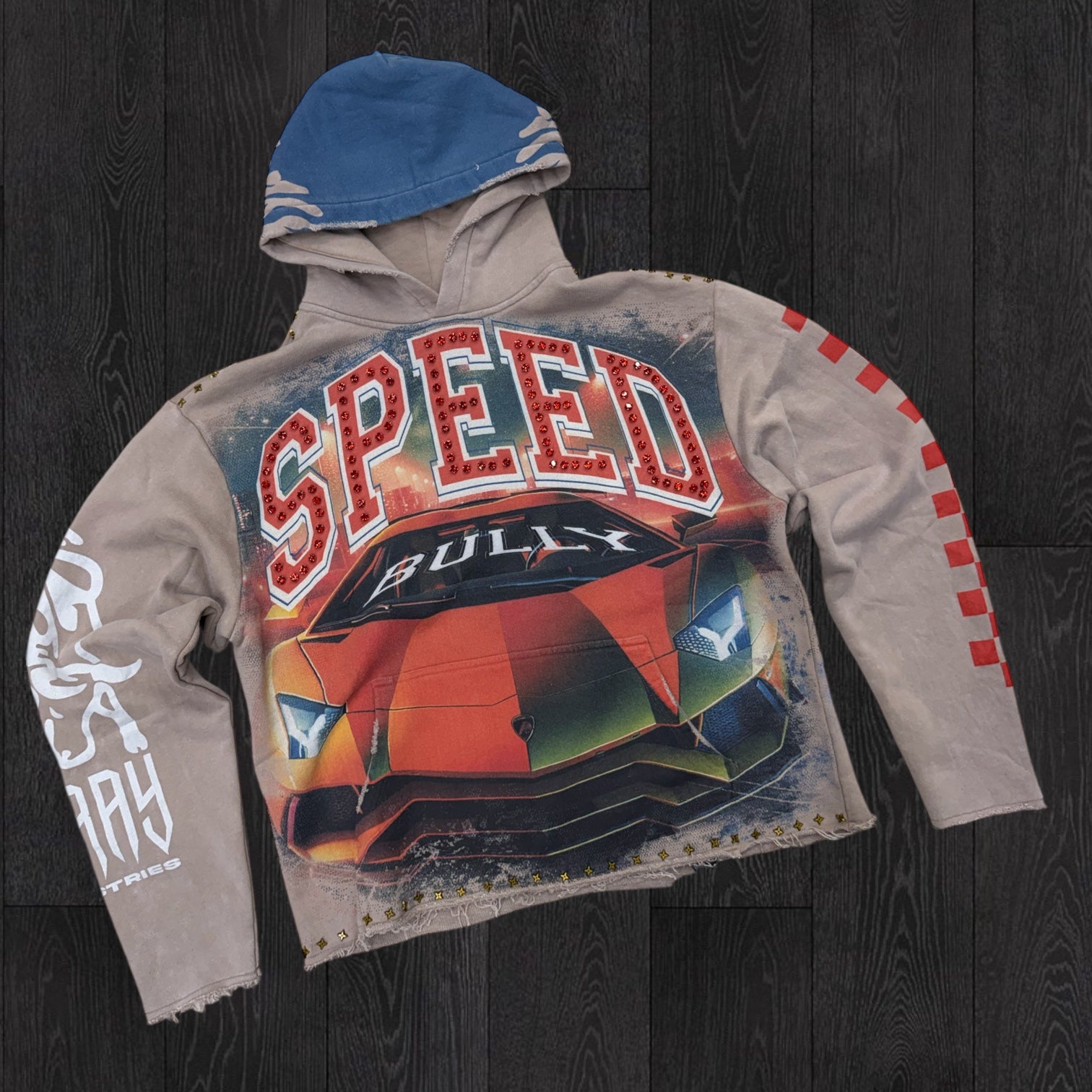 Stray - Speed Crystal Hoodie - Clay  - 1603