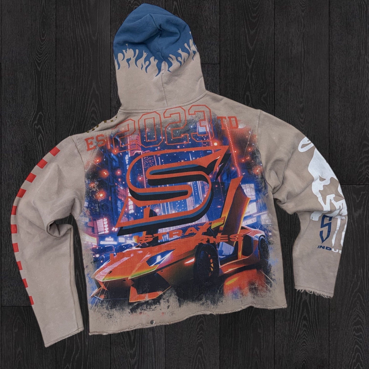 Stray - Speed Crystal Hoodie - Clay  - 1603