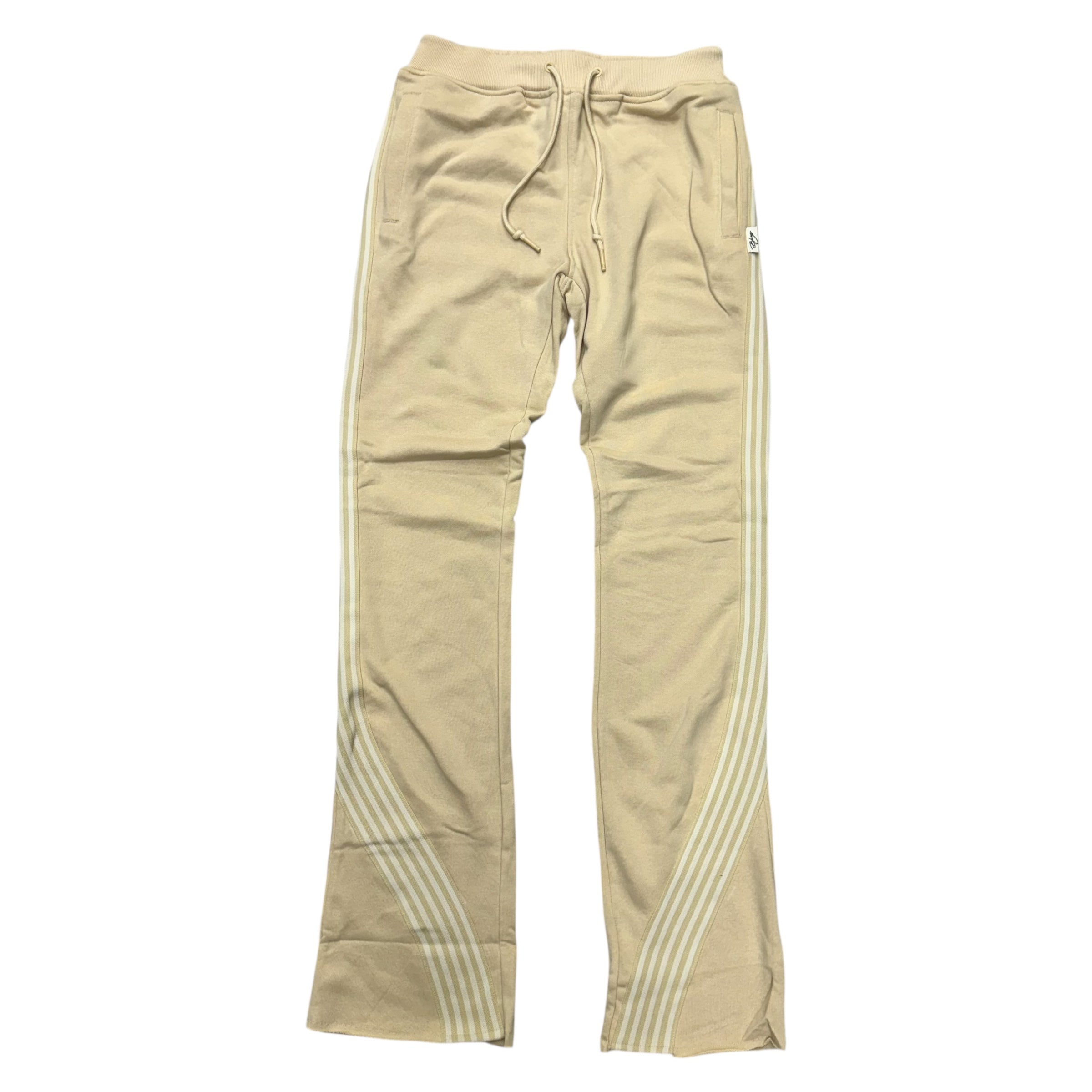 BKYS Stacked Fleece Pants Biege SP1264