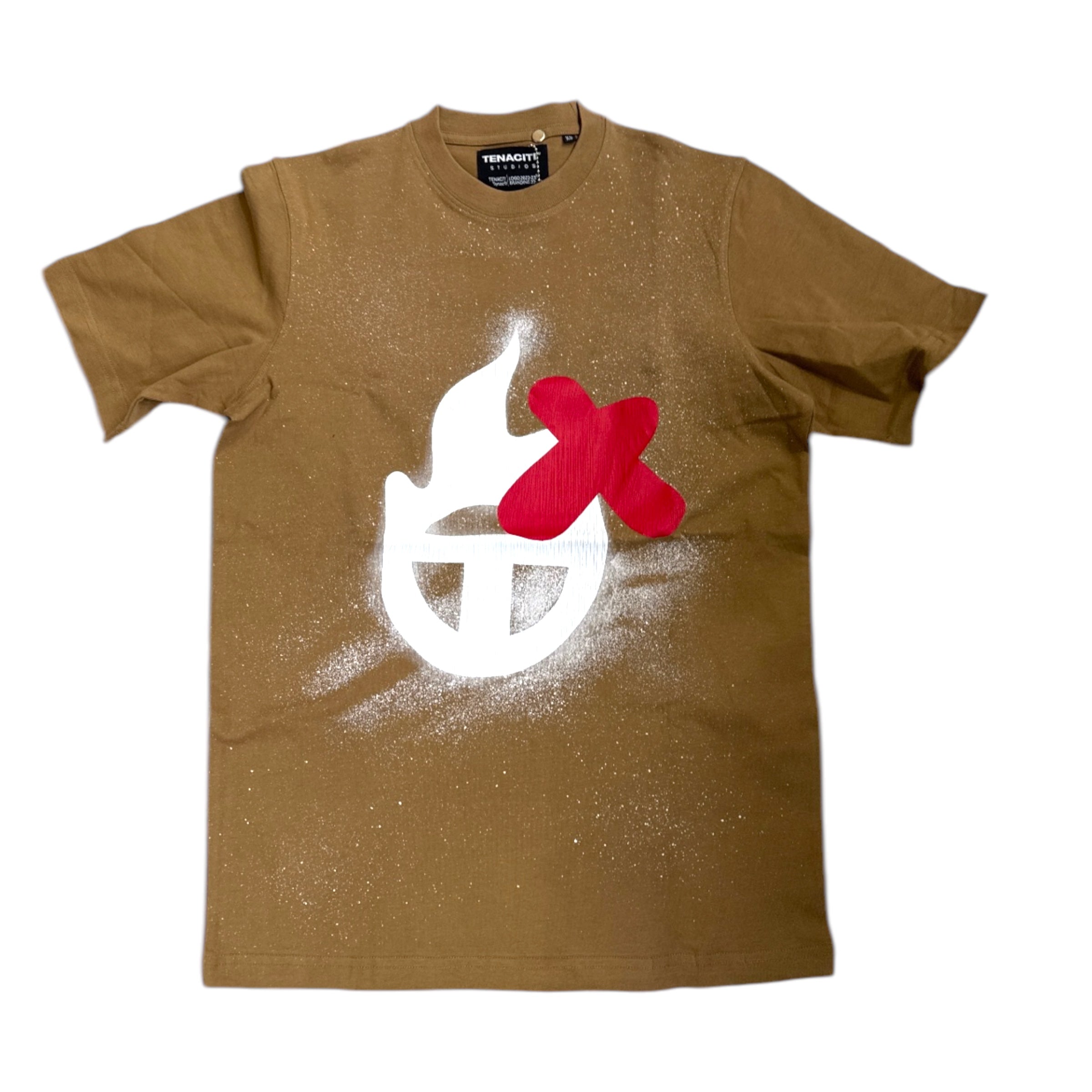 Tenaciti  Spray T-shirt Khaki