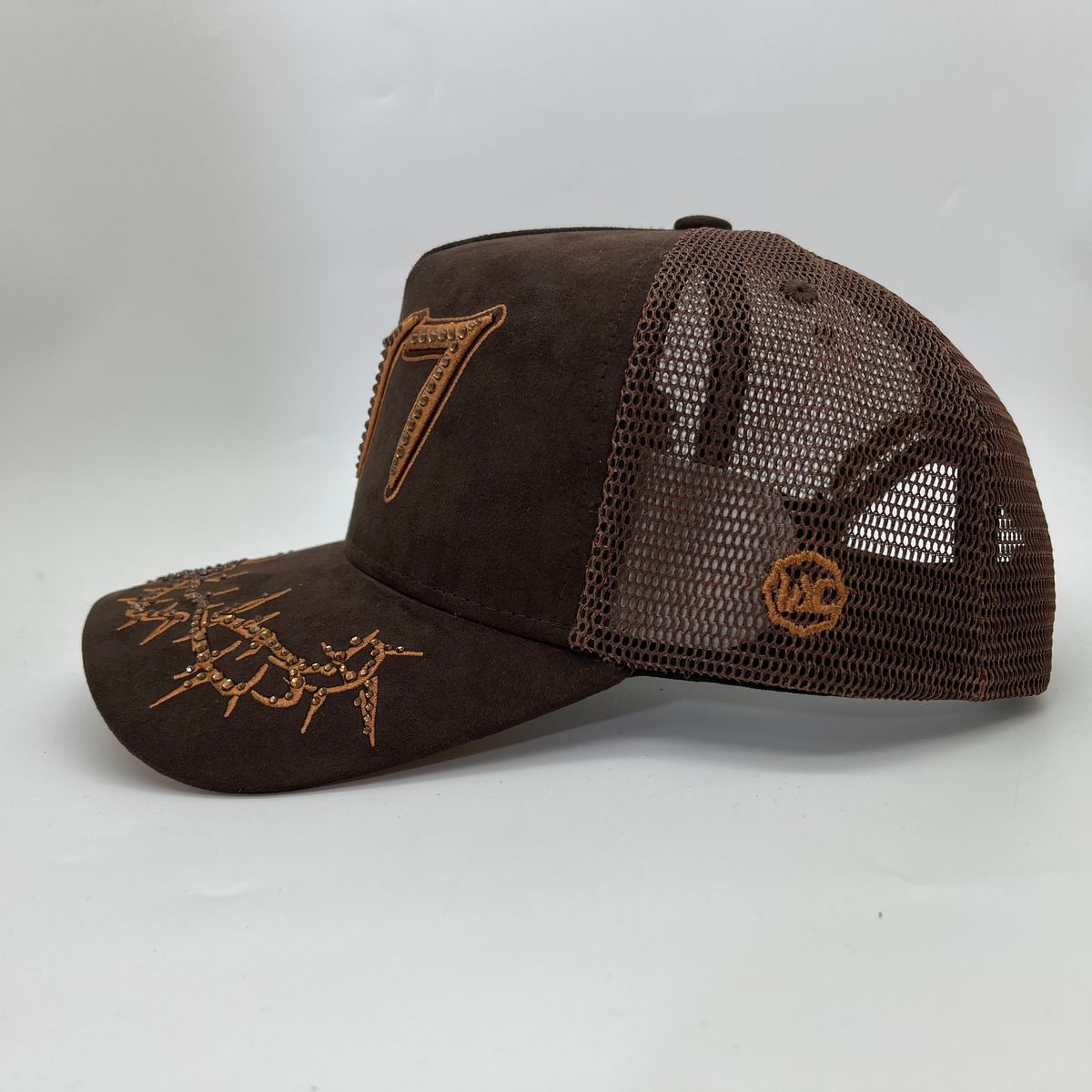 Hudson - “Chains”  777 Trucker hat - Brown V2