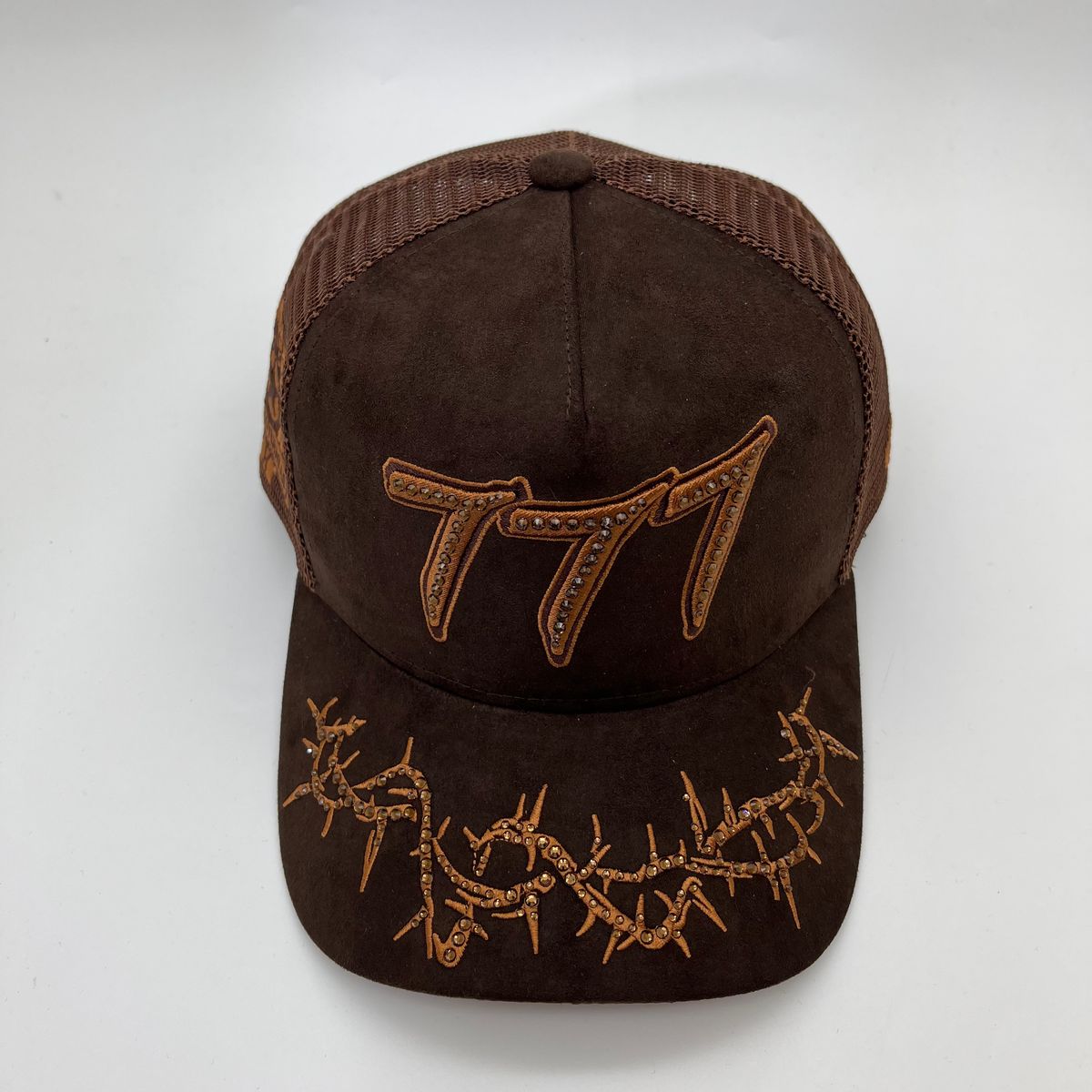 Hudson - “Chains”  777 Trucker hat - Brown V2