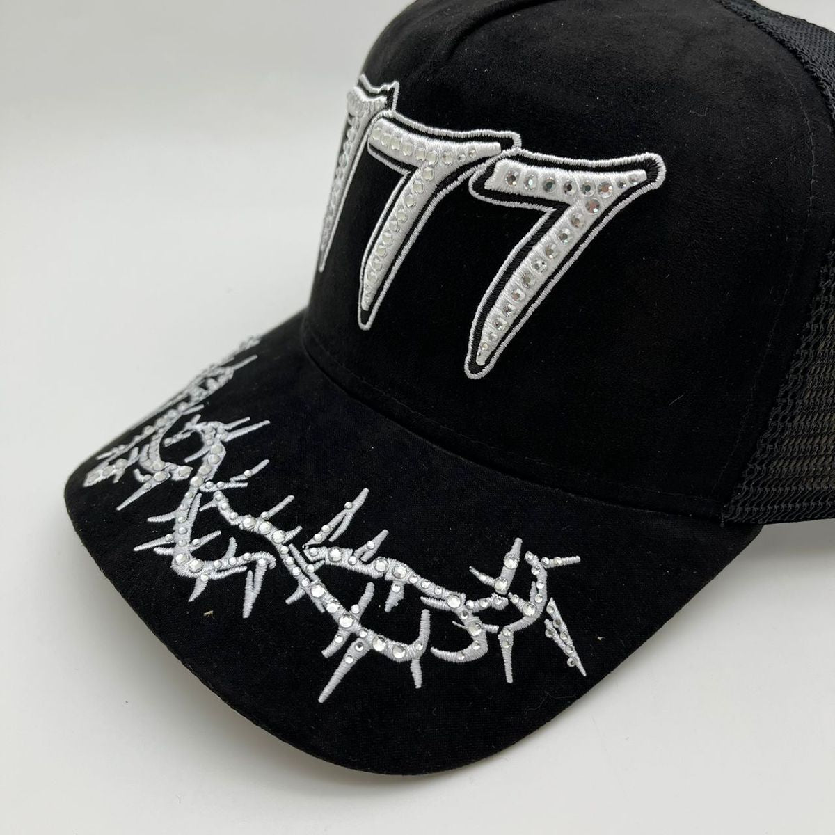 Hudson - “Chains”  777 Trucker hat - Black/White V2