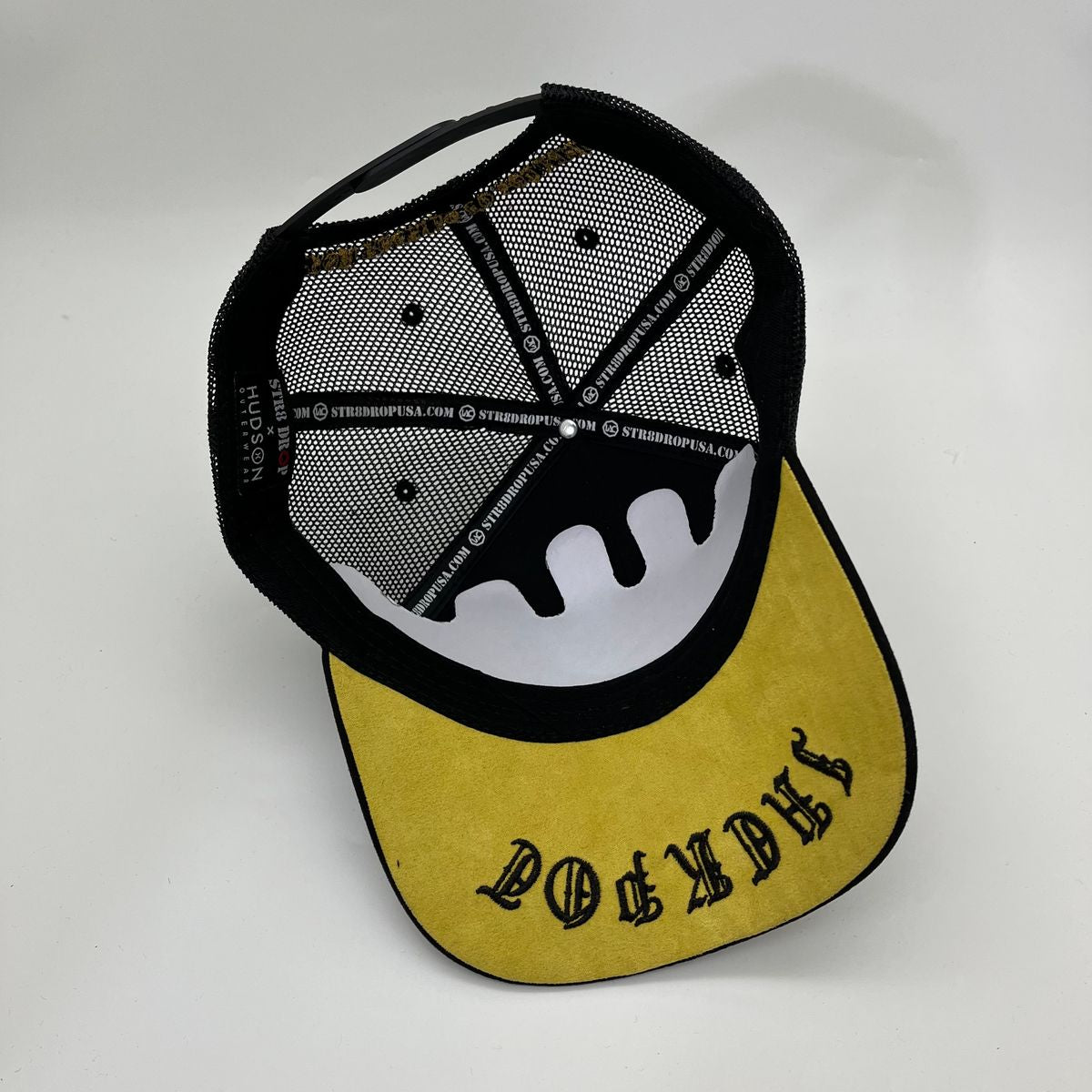 HDSN - “Chains”  777 Trucker hat - Black/Gold V2
