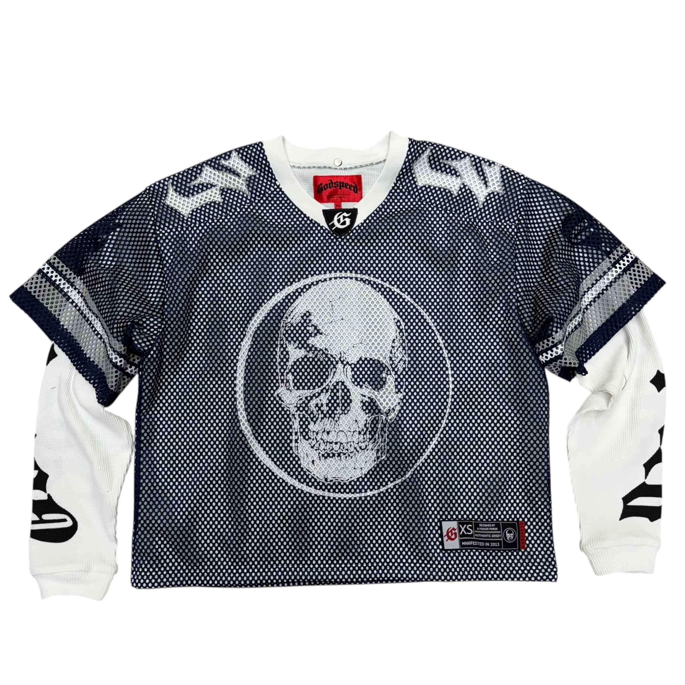 Godspeed Jersey W/thermal Navy