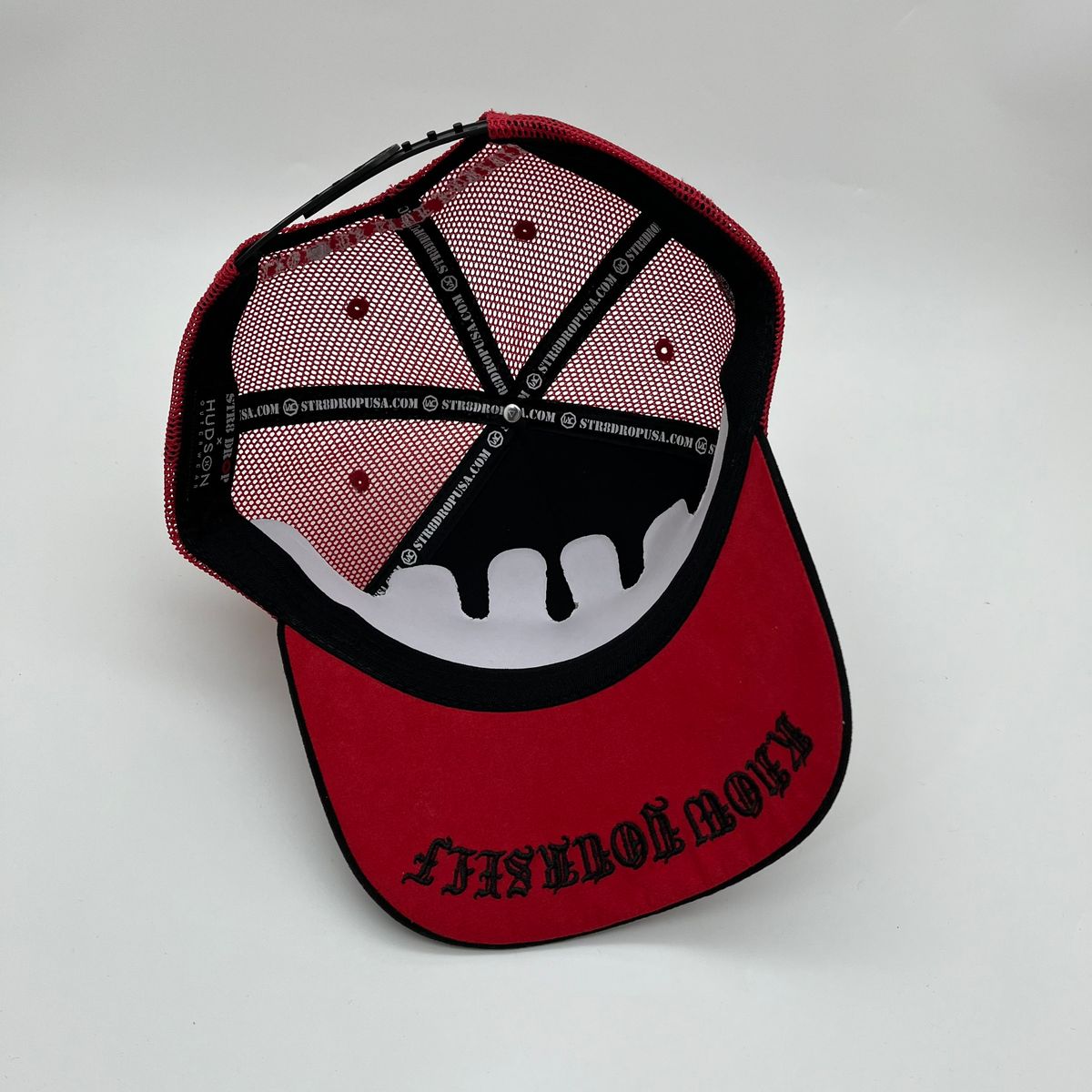 Hudson - “Stars”  777Trucker hat - RED V1