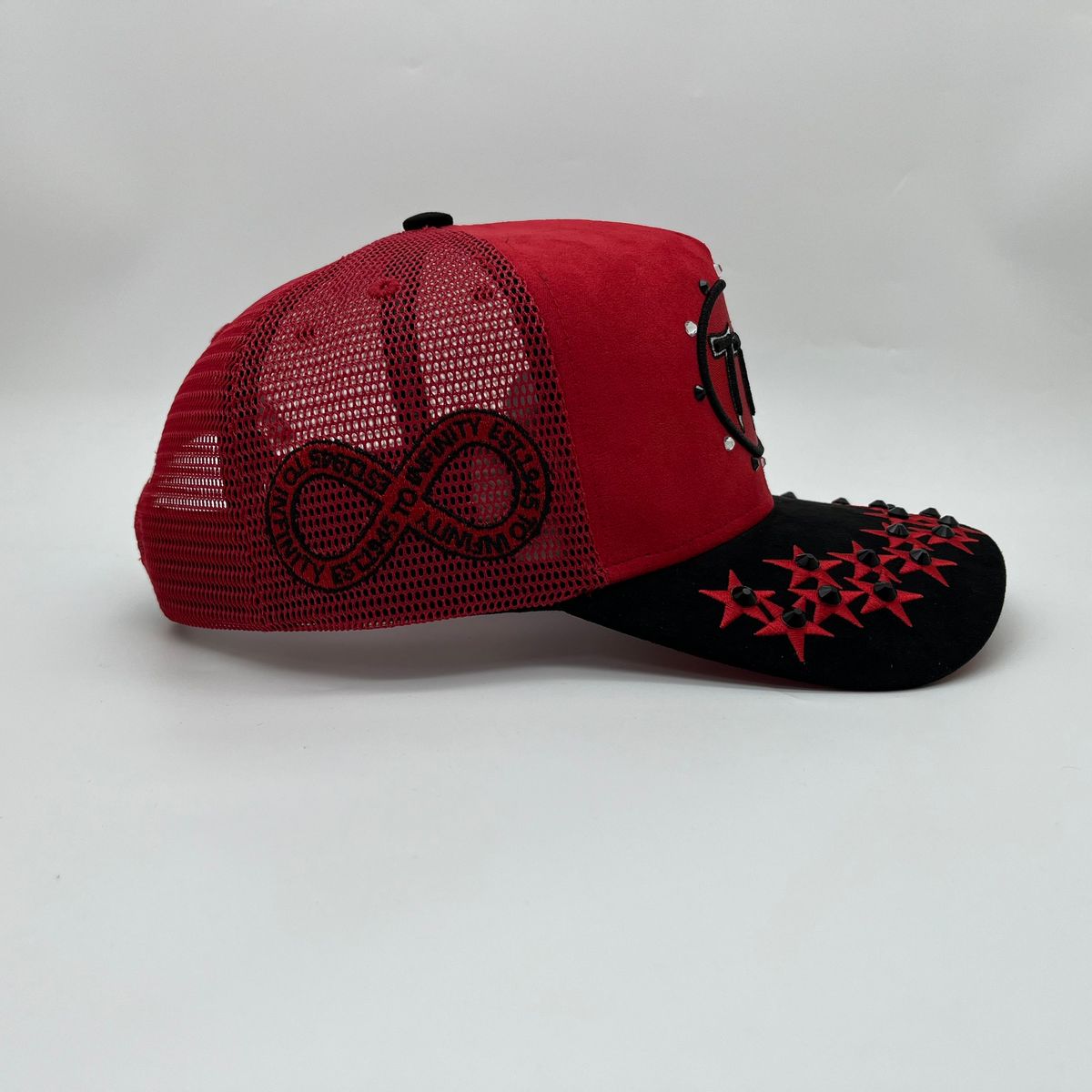 Hudson - “Stars”  777Trucker hat - RED V1