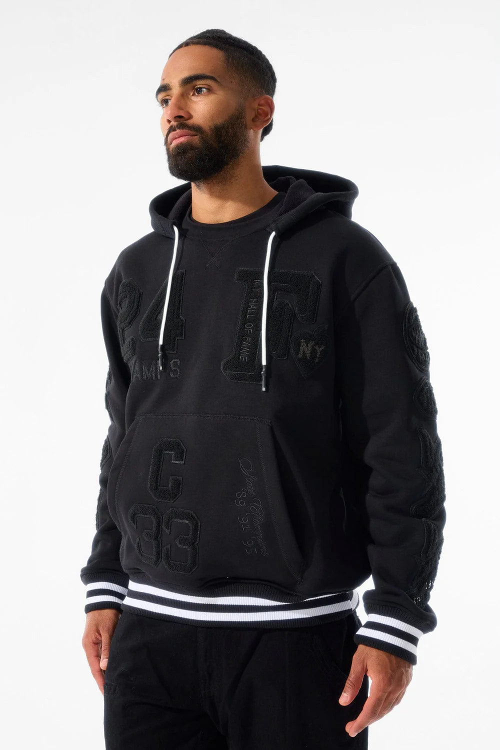 JC Hall Of Fame Hoodie Black 8835