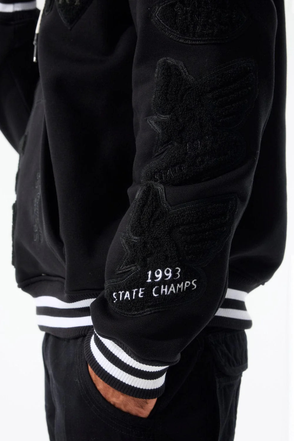 JC Hall Of Fame Hoodie Black 8835