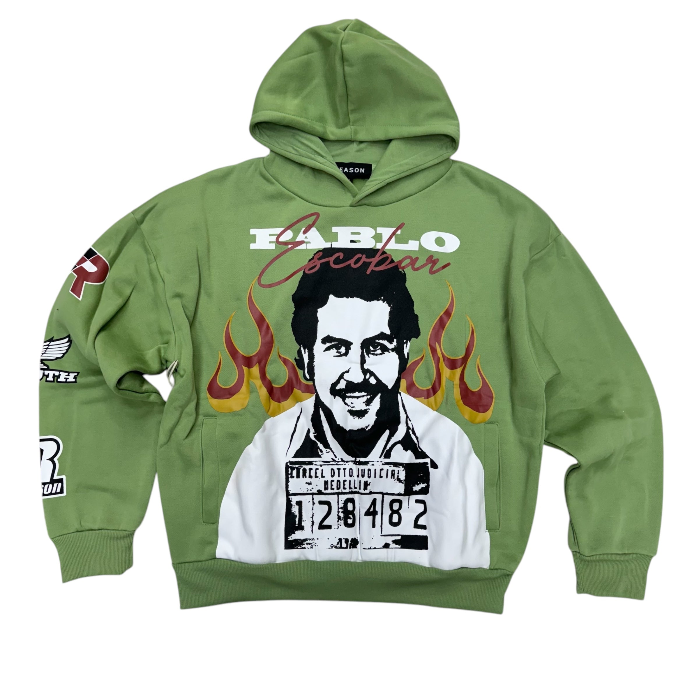 Reason Pablo Hoodie Green FJ24-36