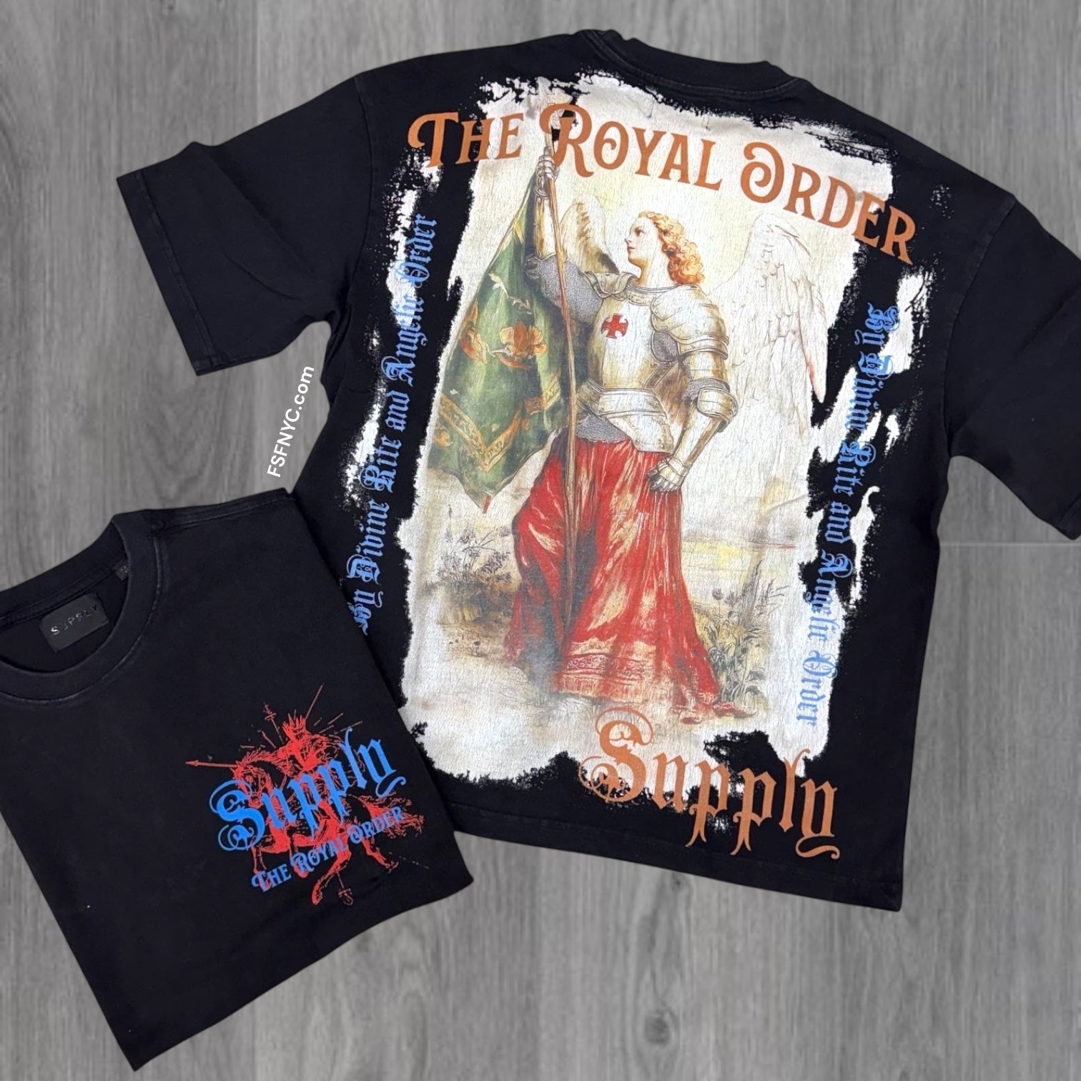 Supply - Royal T-shirt - Black - 2538