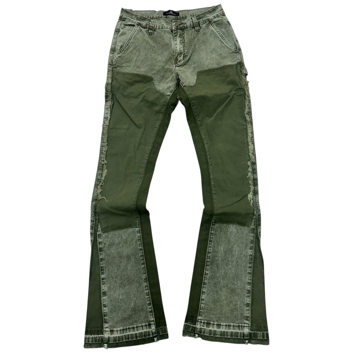 【HI FI FNK】Storm Carpenter Half Denim Hard Yakka x Thrills Carpenter Pant - Vintage Rinse Blue