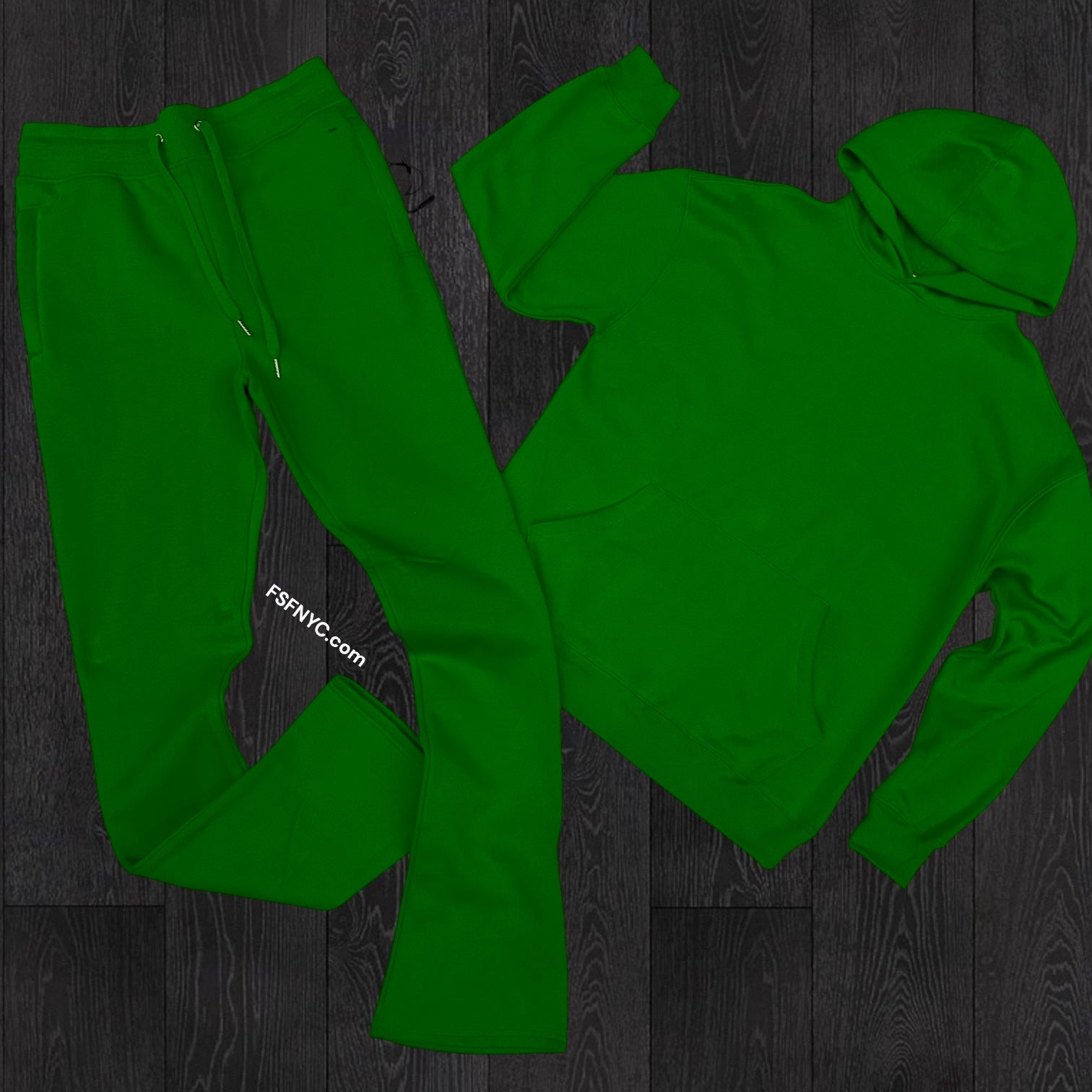 Narr - STACKED UpTown Sweat Suit - Celtics Green - 1081