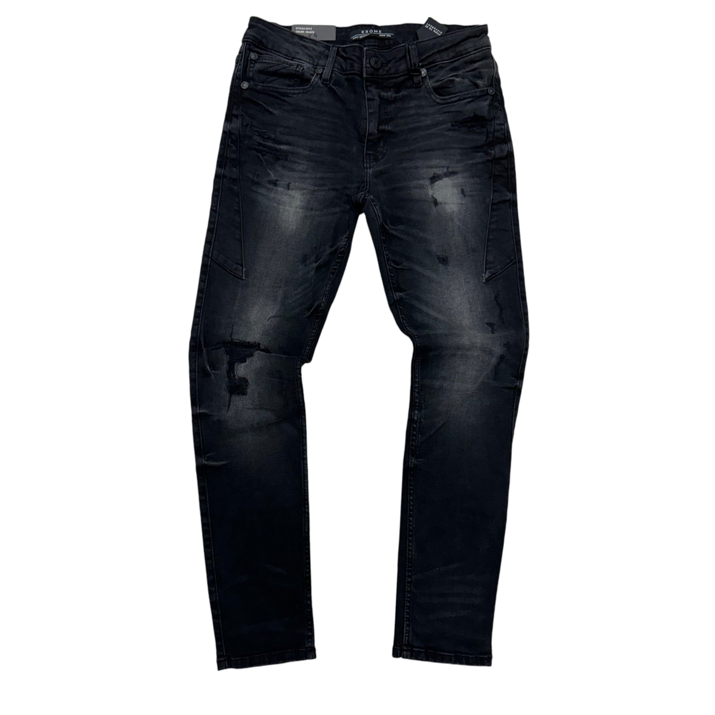 Mischief clean Rip Denim Black 3012