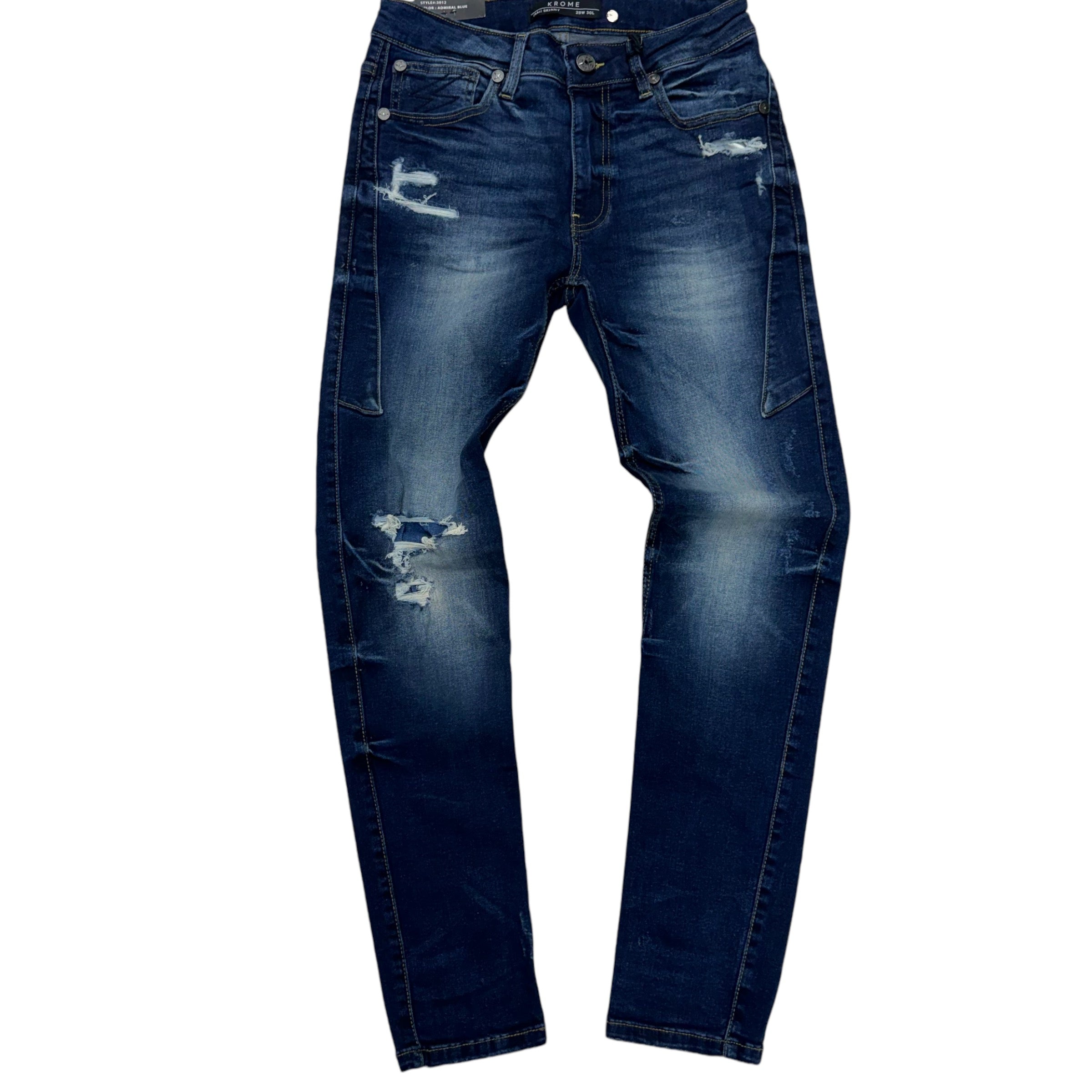 Mischief clean Rip Denim Admiral Blue 3012