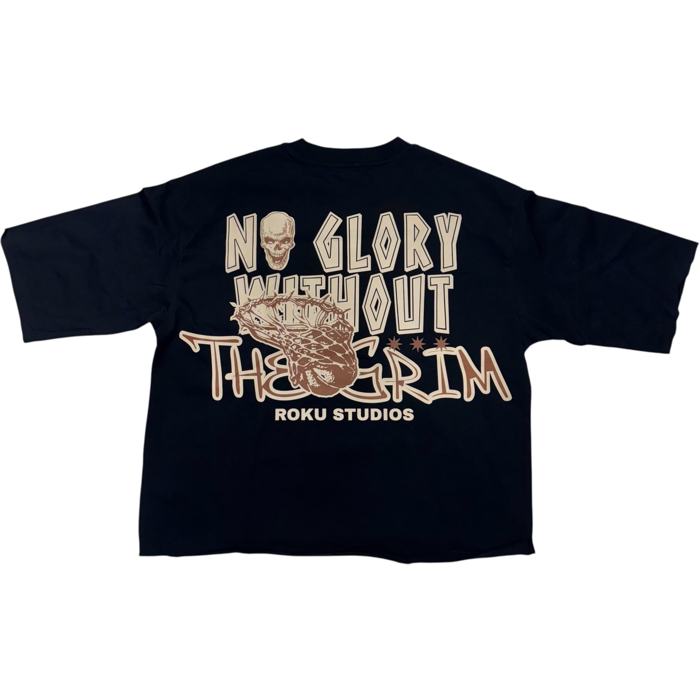 Roku Grim Team Oversize T-Shirt Black 1675