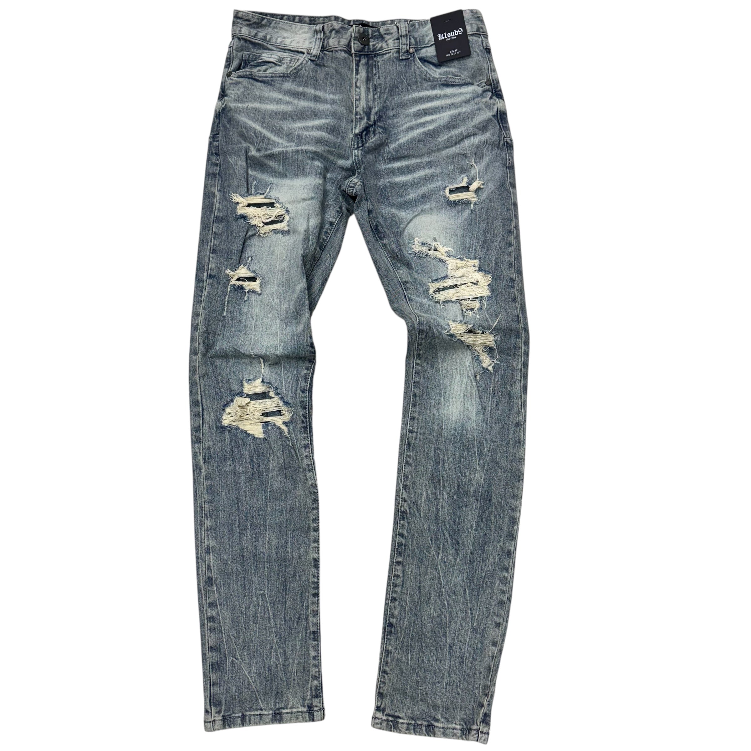 Kloud Distress Denim Dutch Blue 25560