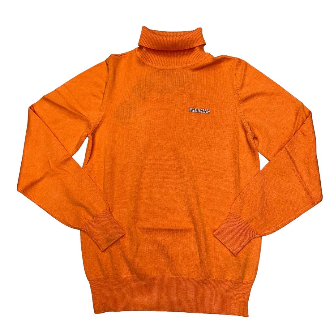 Valabasas Prestanza Turtle Neck Sweatshirt Orange 7008
