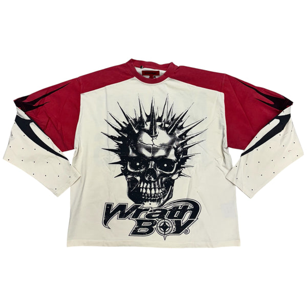 WANIMA - WANIMA　ＥＶＢＤ ＬＯＮＧ　ＳＬＥＥＶＥ　ロンＴ WrathBoy No Hard Feelings Long Sleeve Tee Cream 104 M