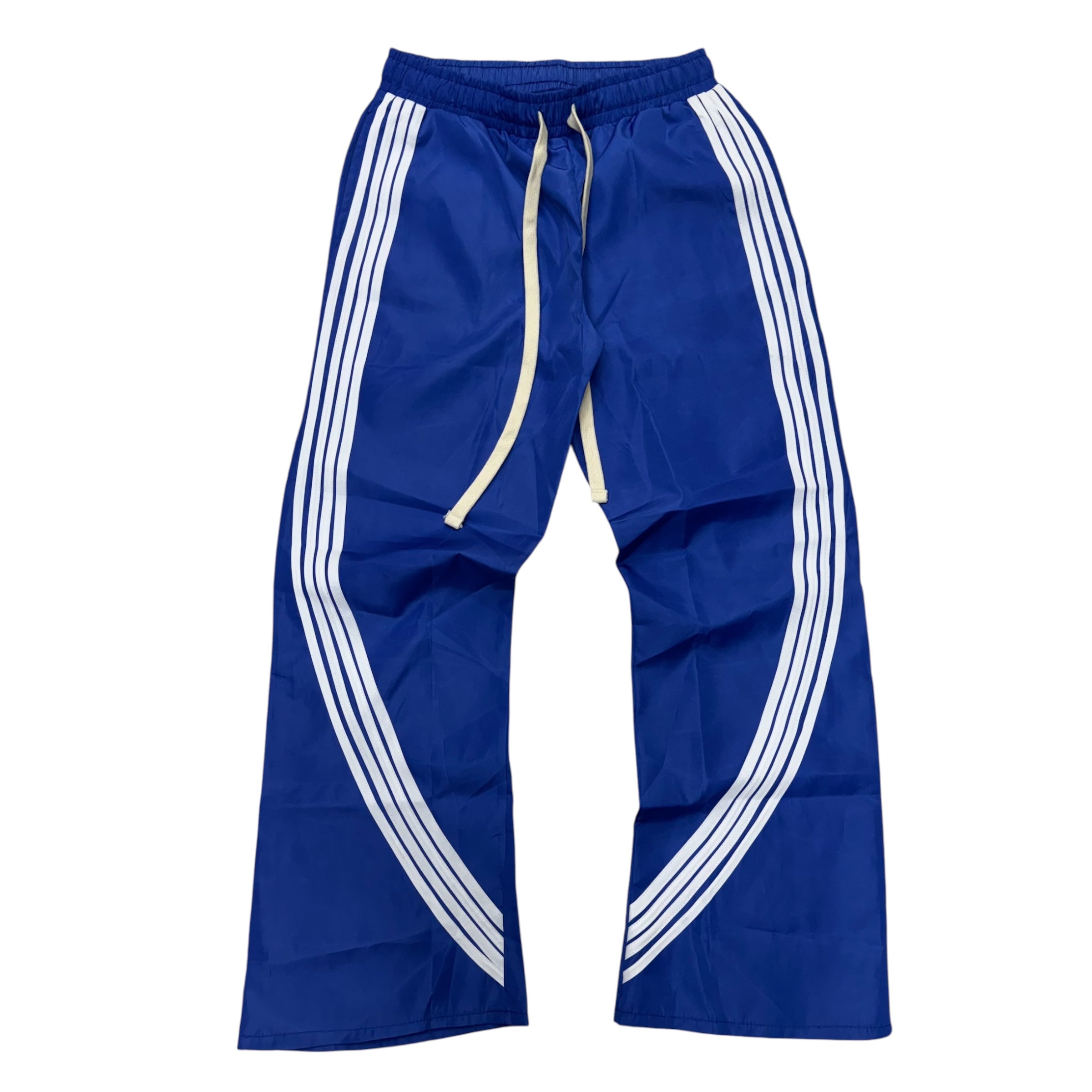 Narr stacked Nylon Pants Light Royal White (fit Slim, go up 1 size )