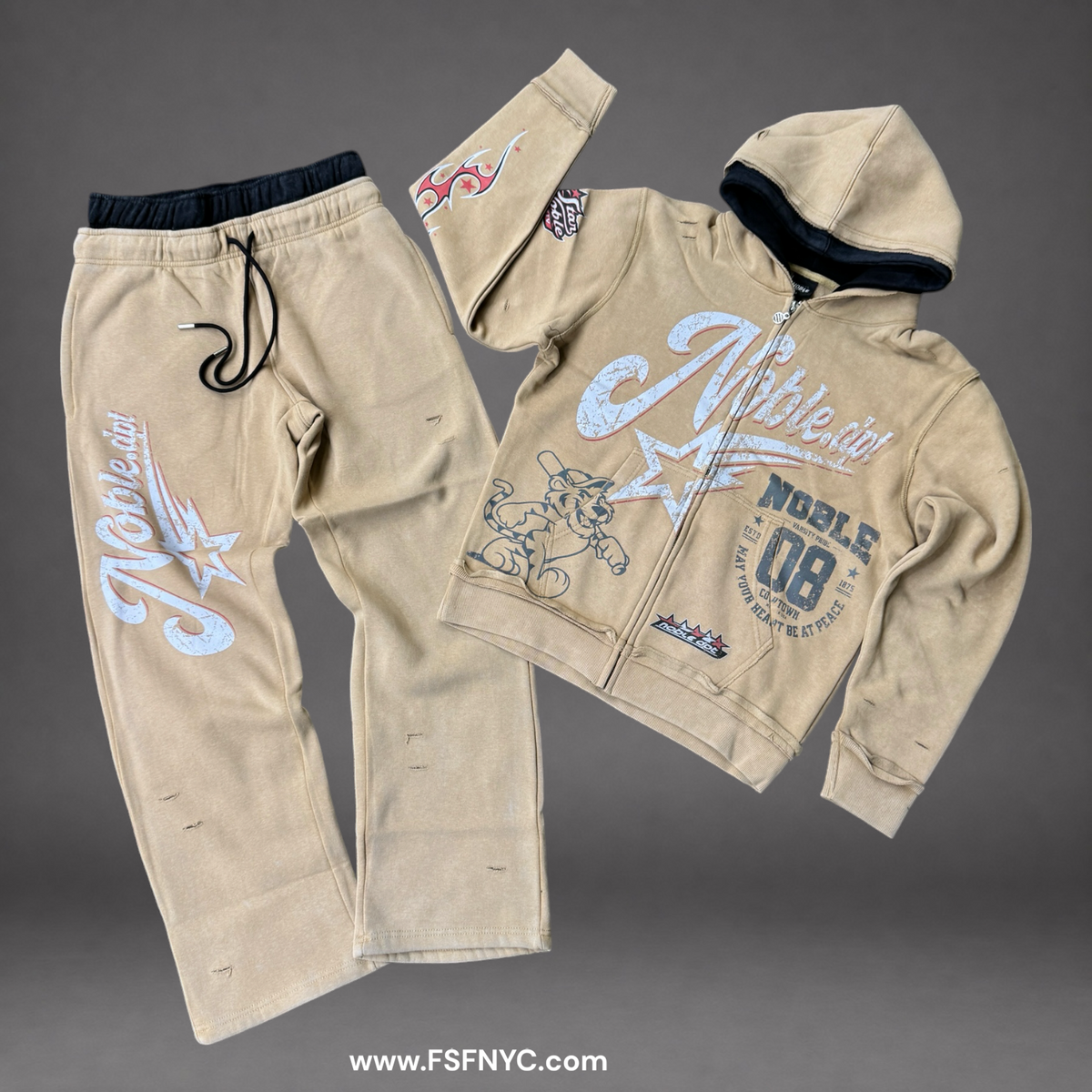 Noble - Dunk SweatSuit - Mocha