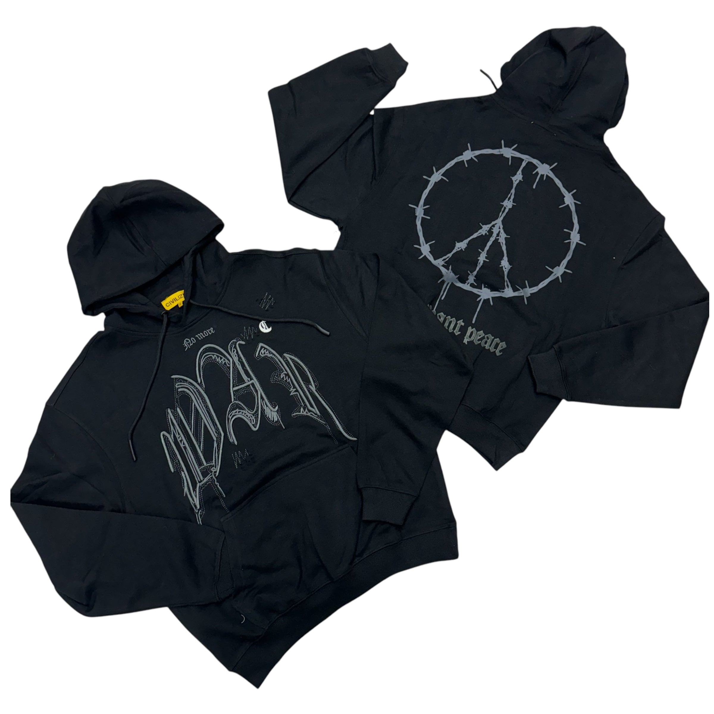 Civil No More Hoodie Black 6023