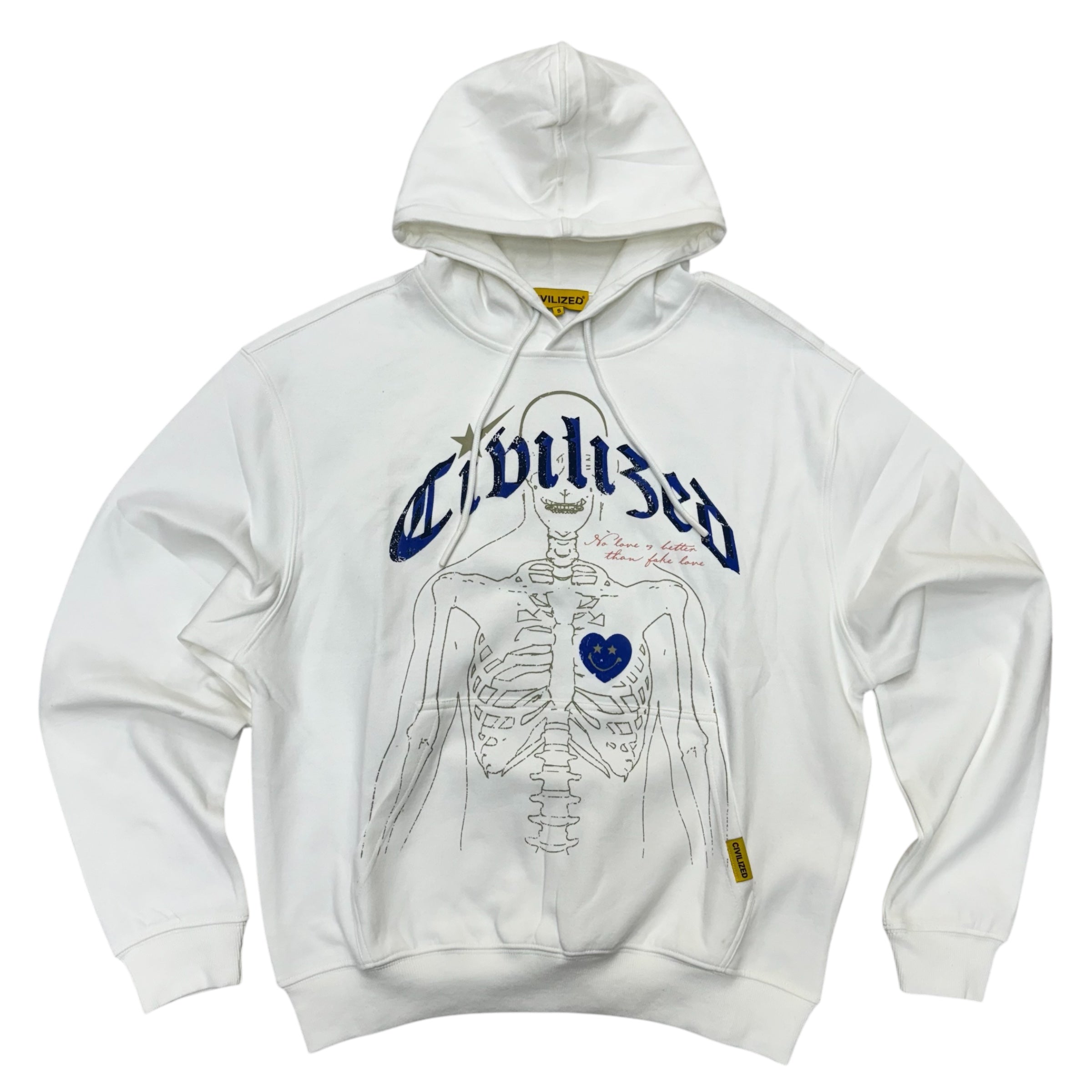 Civil No Love Hoodie white 6022