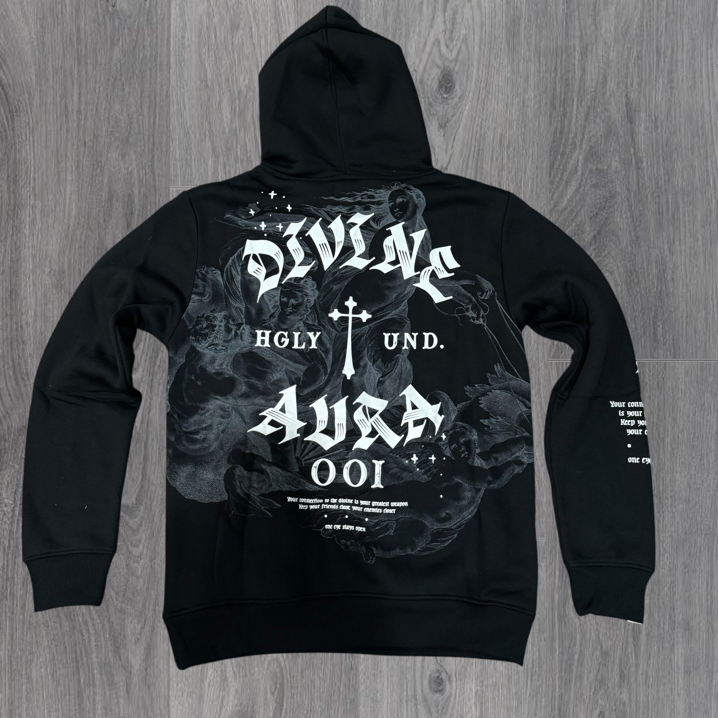 UNDRTD - Stacked Divine Aura Sweat Suit - Black - 5603 5203