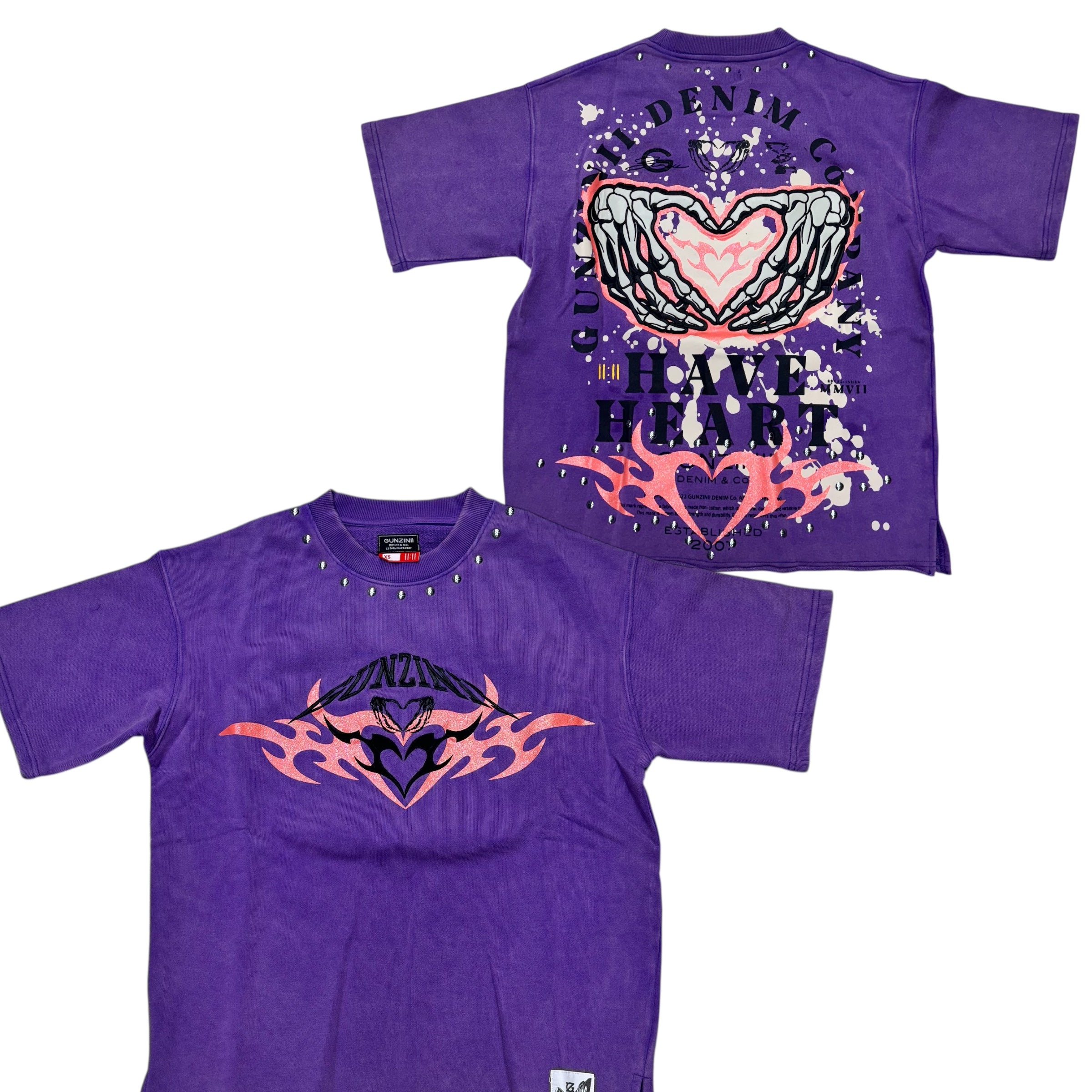 Gunzinii Heavyweight T-shirt Purple GZ661