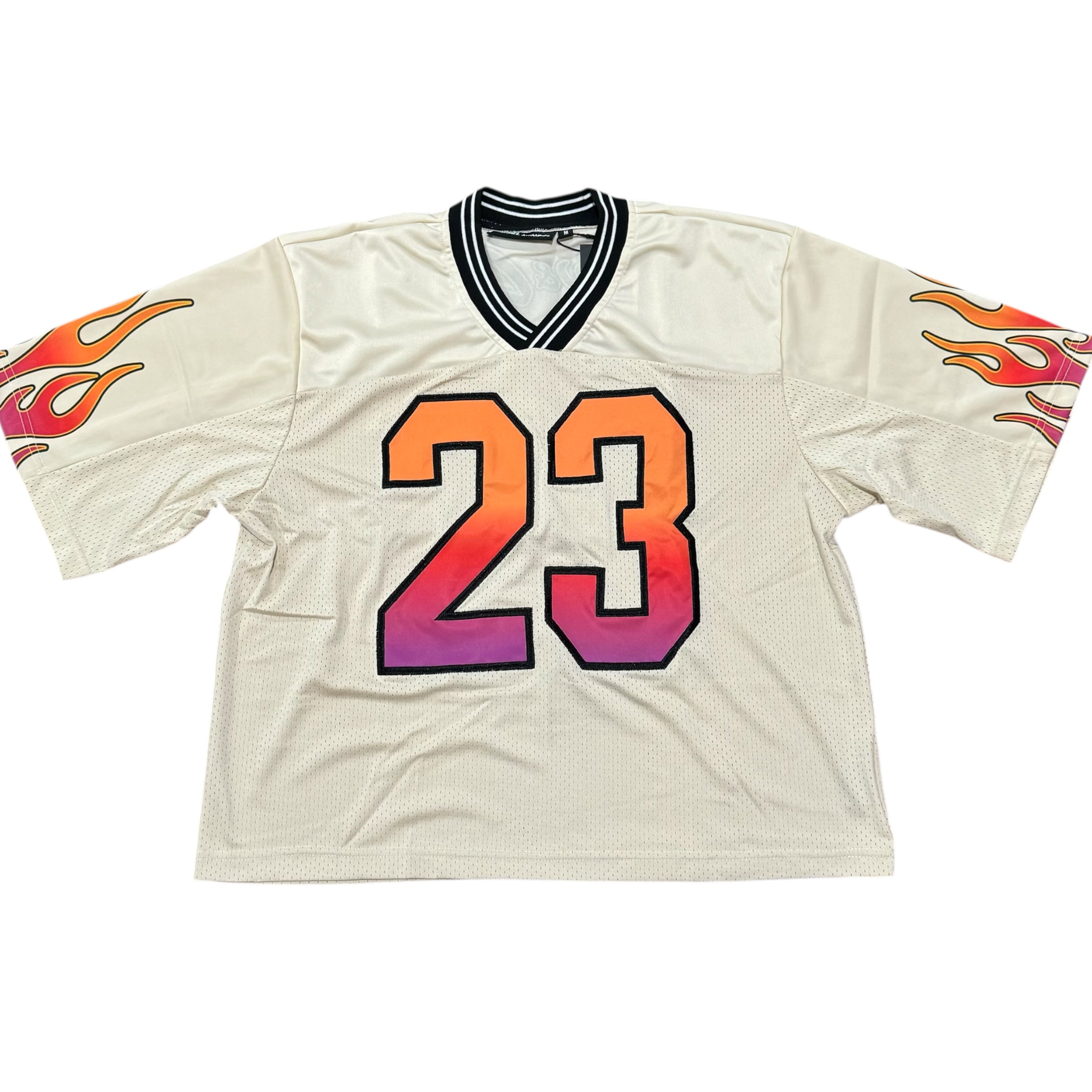 Rebel Grind Football Short-Cut Jersey Cream 157 957