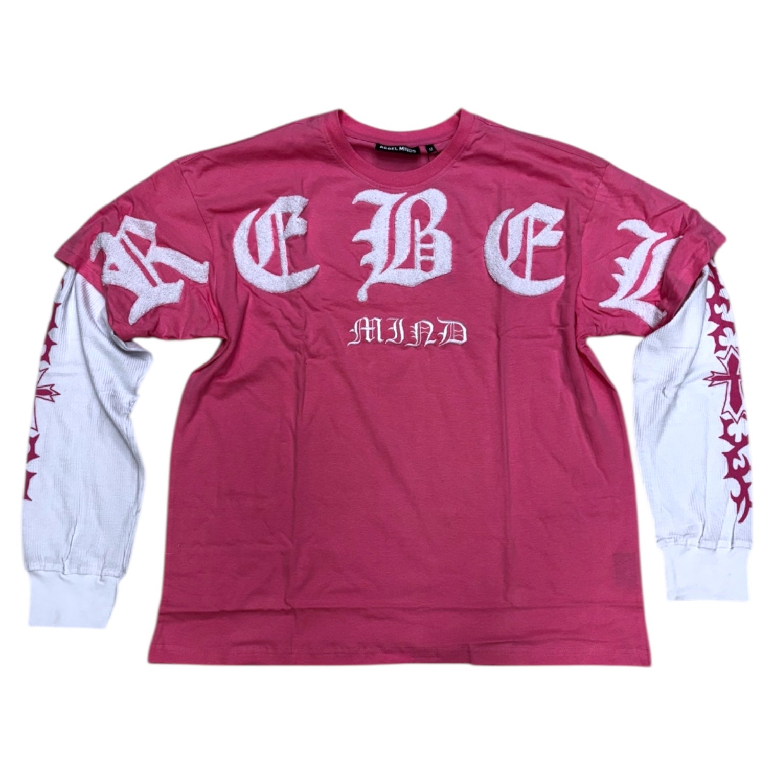Rebel - CHENILLE REBEL TWOFER - PINK - 152-212