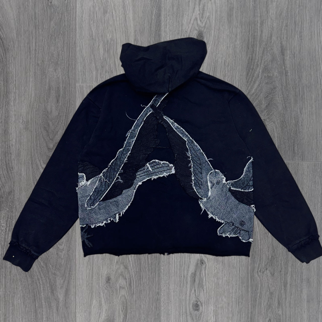 BLDG4 - Night Hoodie - Black - 8302