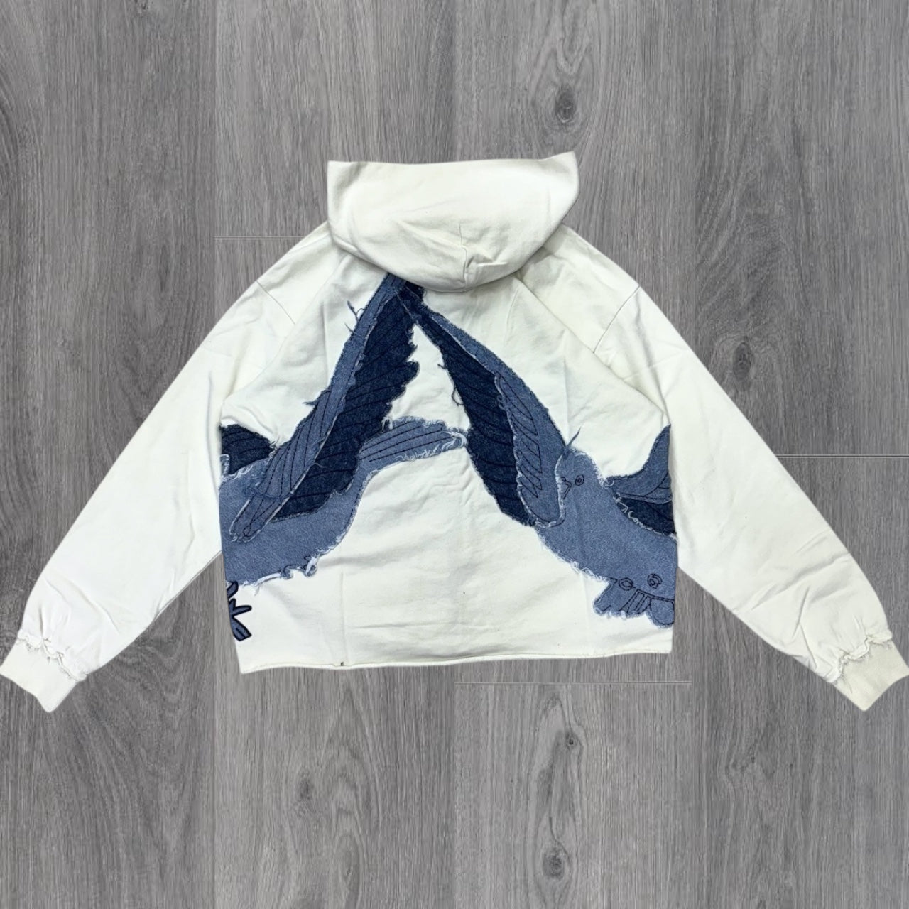 BLDG4 - Night Hoodie - White - 8302