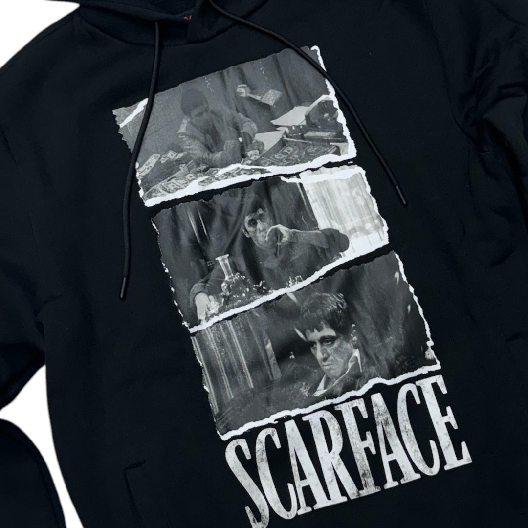 Reason scar Face Hoodie Black 162