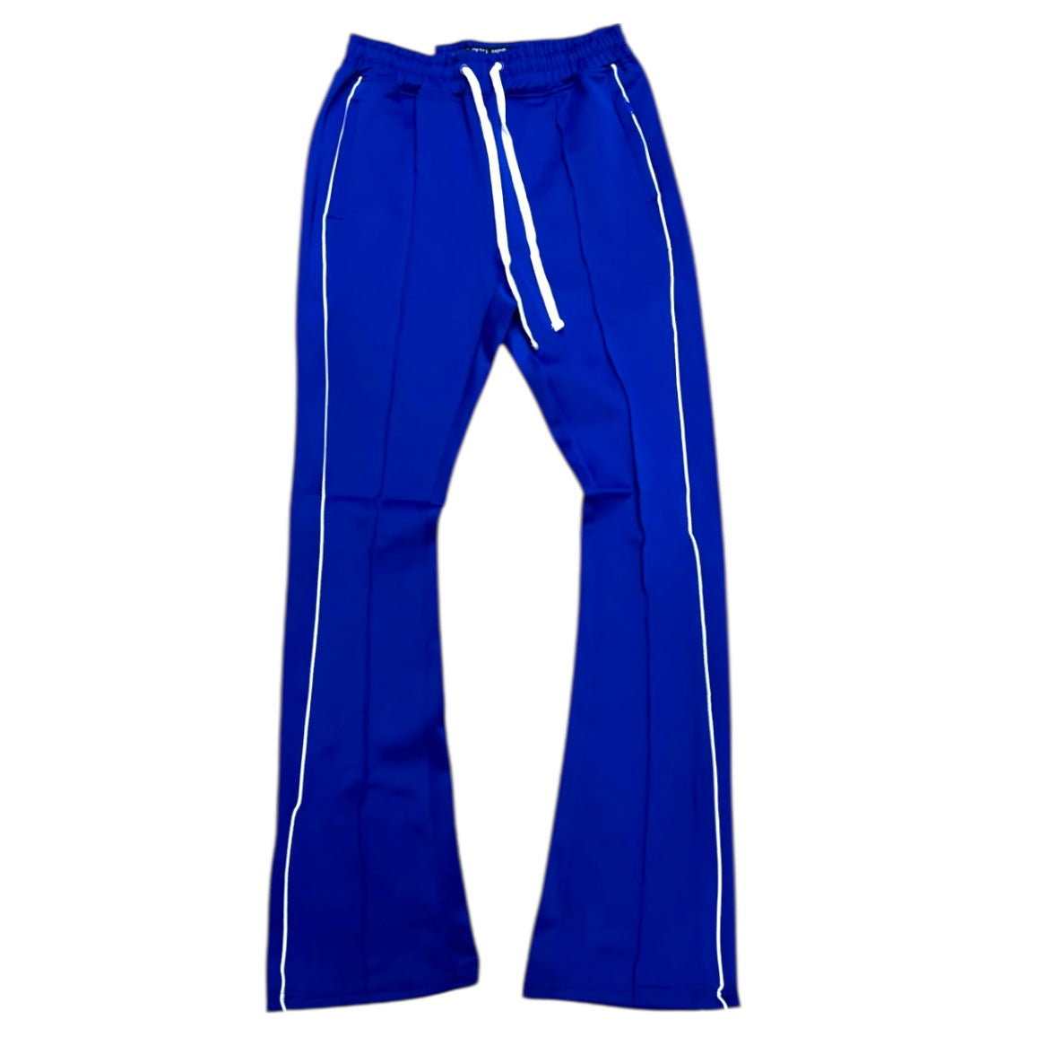 Rebel - Track Stacked Flare Pants - Royal - 470