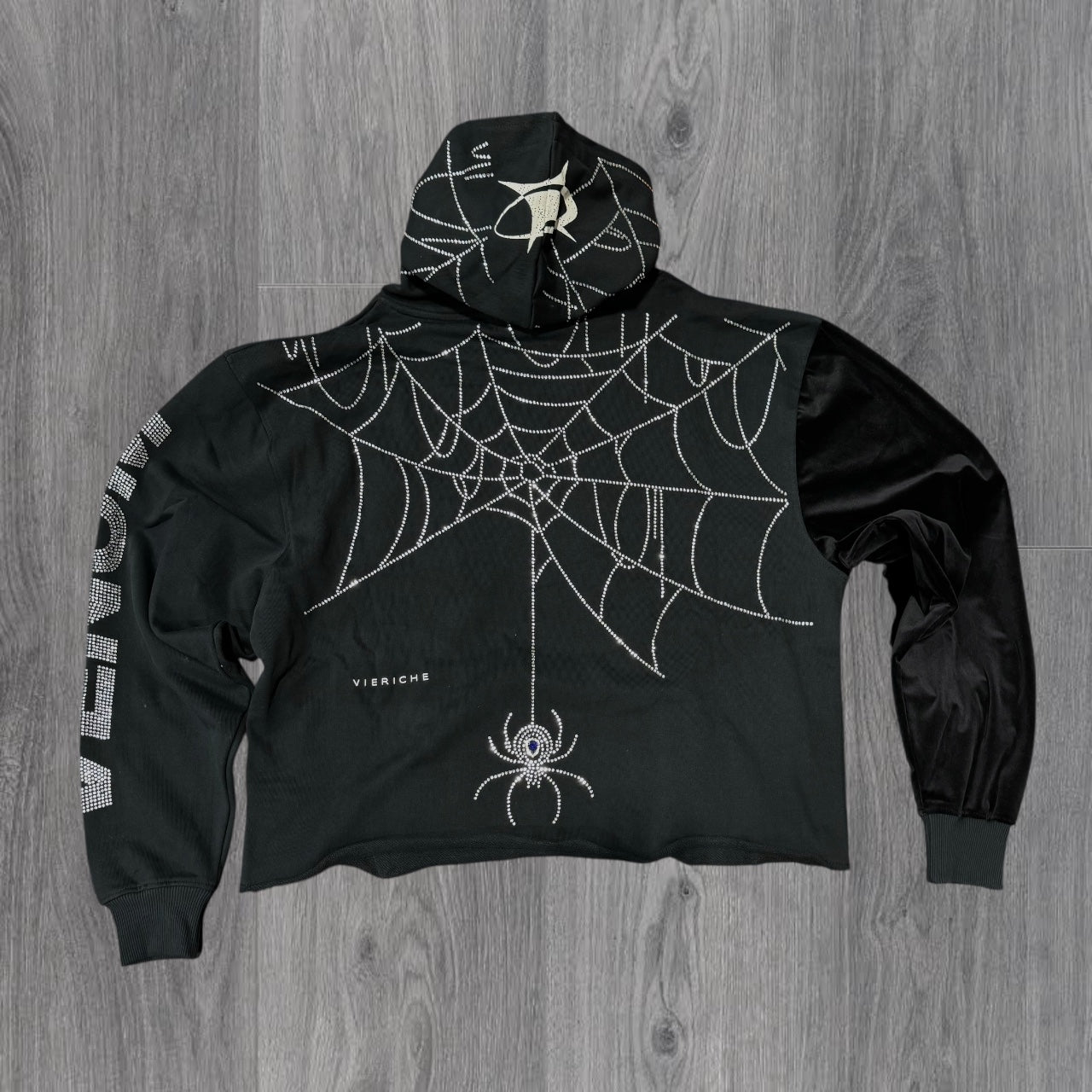 VR -  Venom Biker Hoodie - Black -VR1052