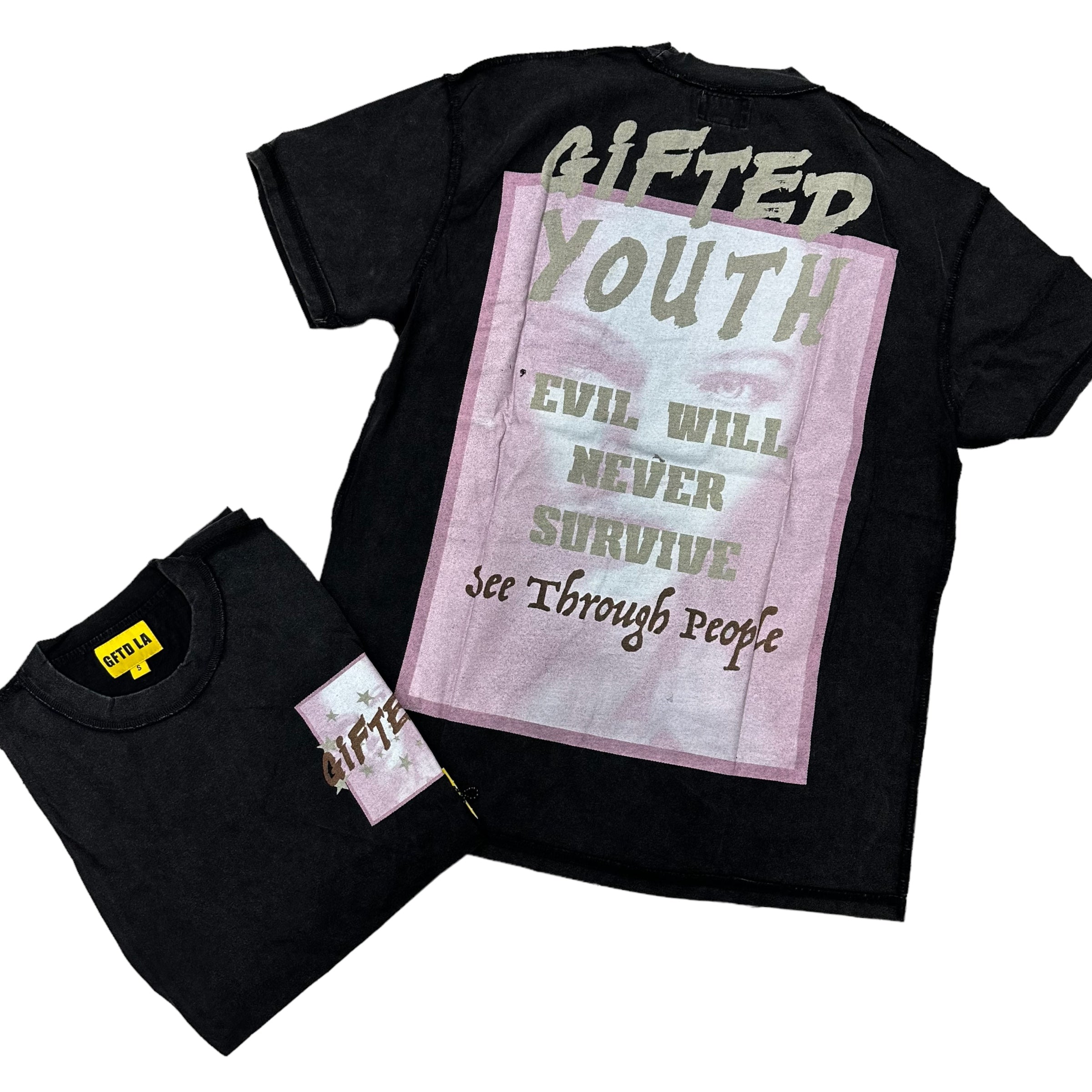 GFTD gifted Y OverSize T-shirt Black