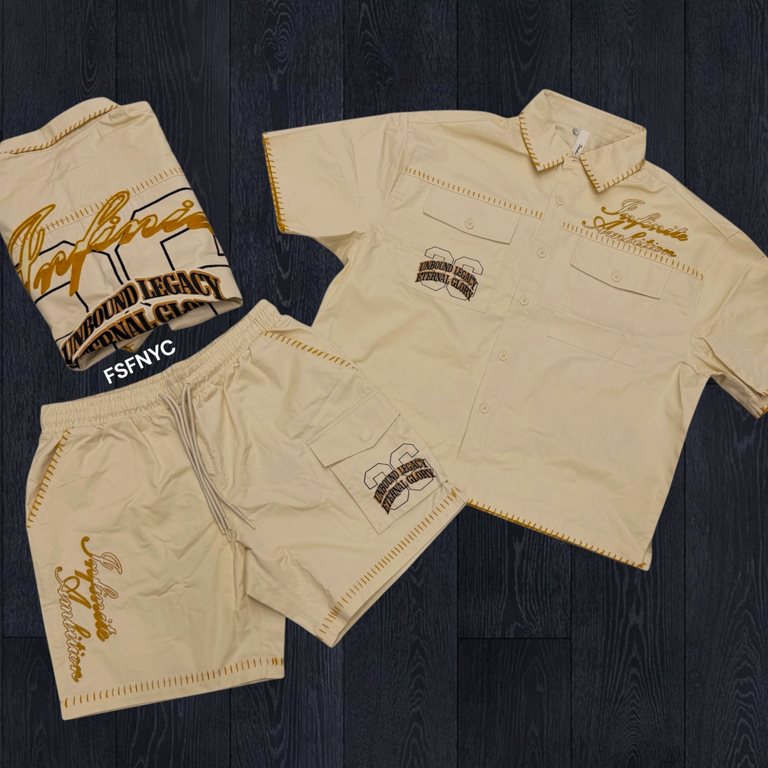 Rise - Ambition Short Set - beige - 592