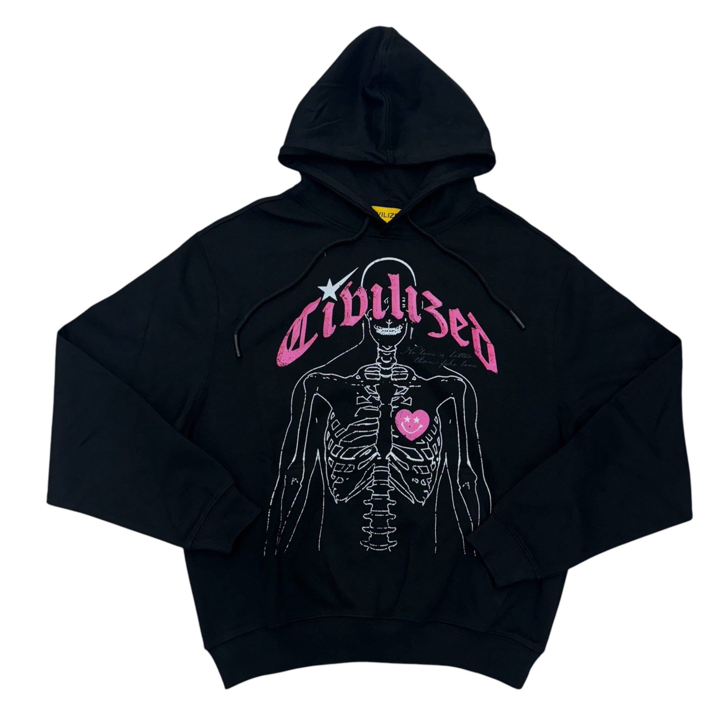 Civil No Love Hoodie Black 6022