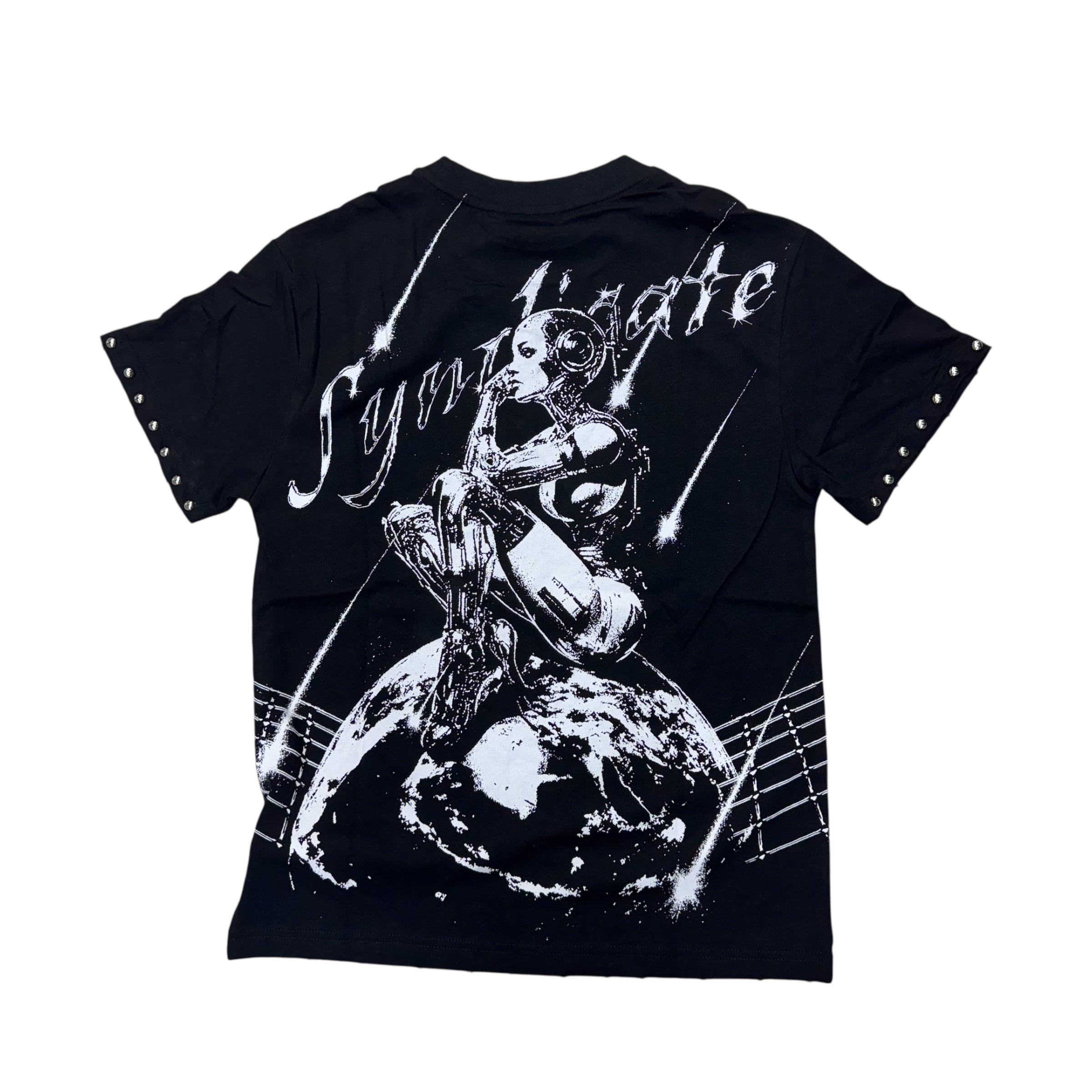 SYN Studded Nova T-shirt Black/White 29