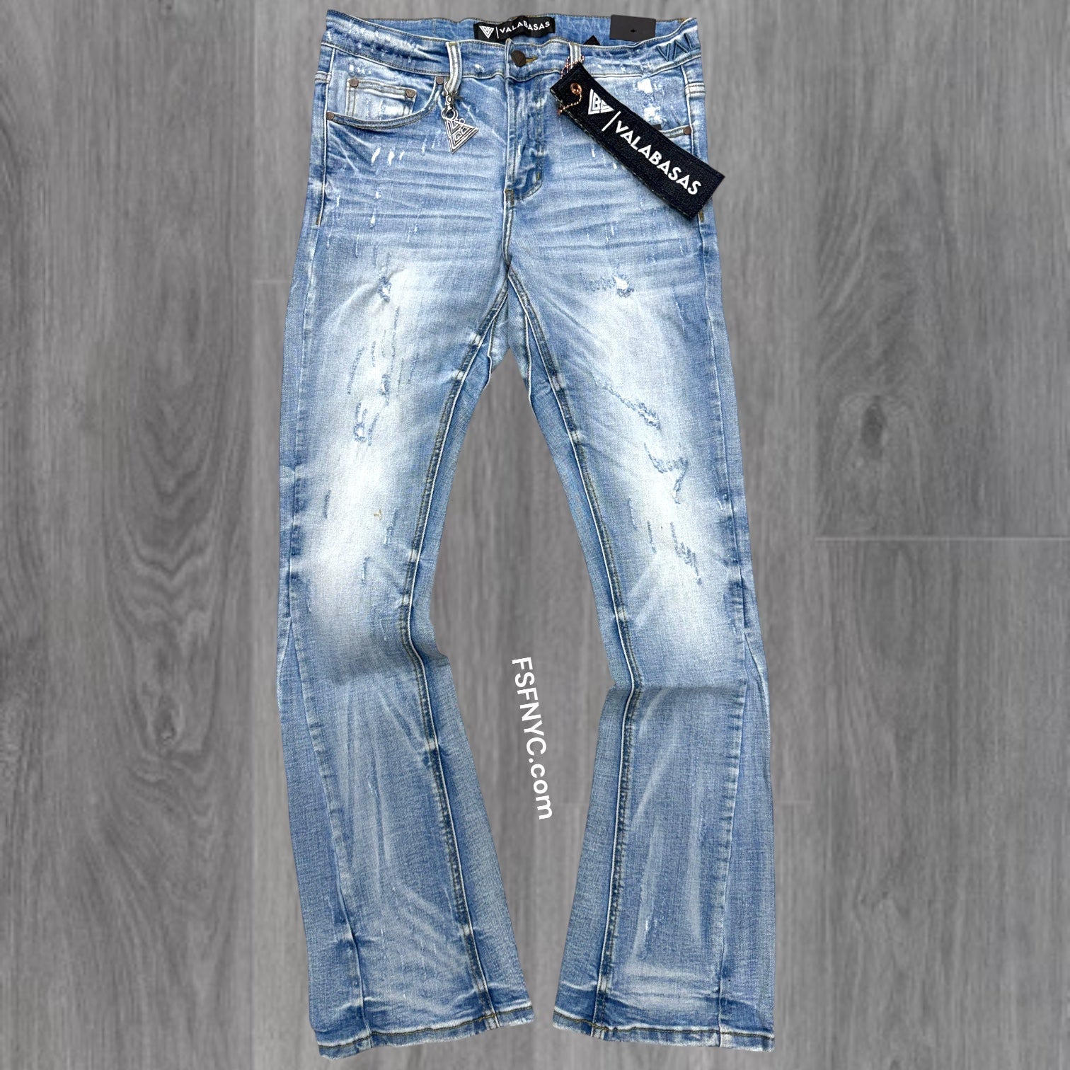 Valabasas - Stacked Outlawed Denim - L.Blue - 1099