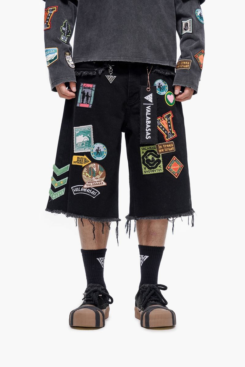 Valabasas- District Cargo Denim -  Black - 1032