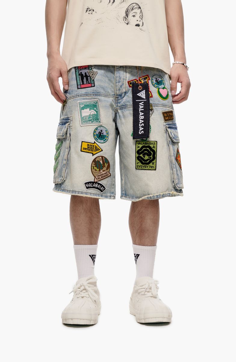 Valabasas- District Cargo Denim - L.Blue - 1032