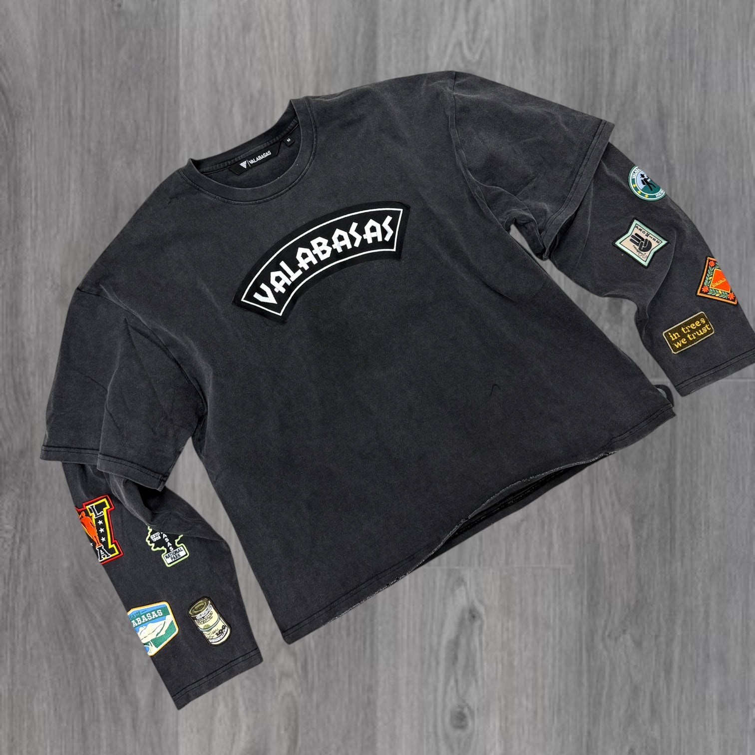 Valabasas - Forge Crew Top - W.Black - 1020