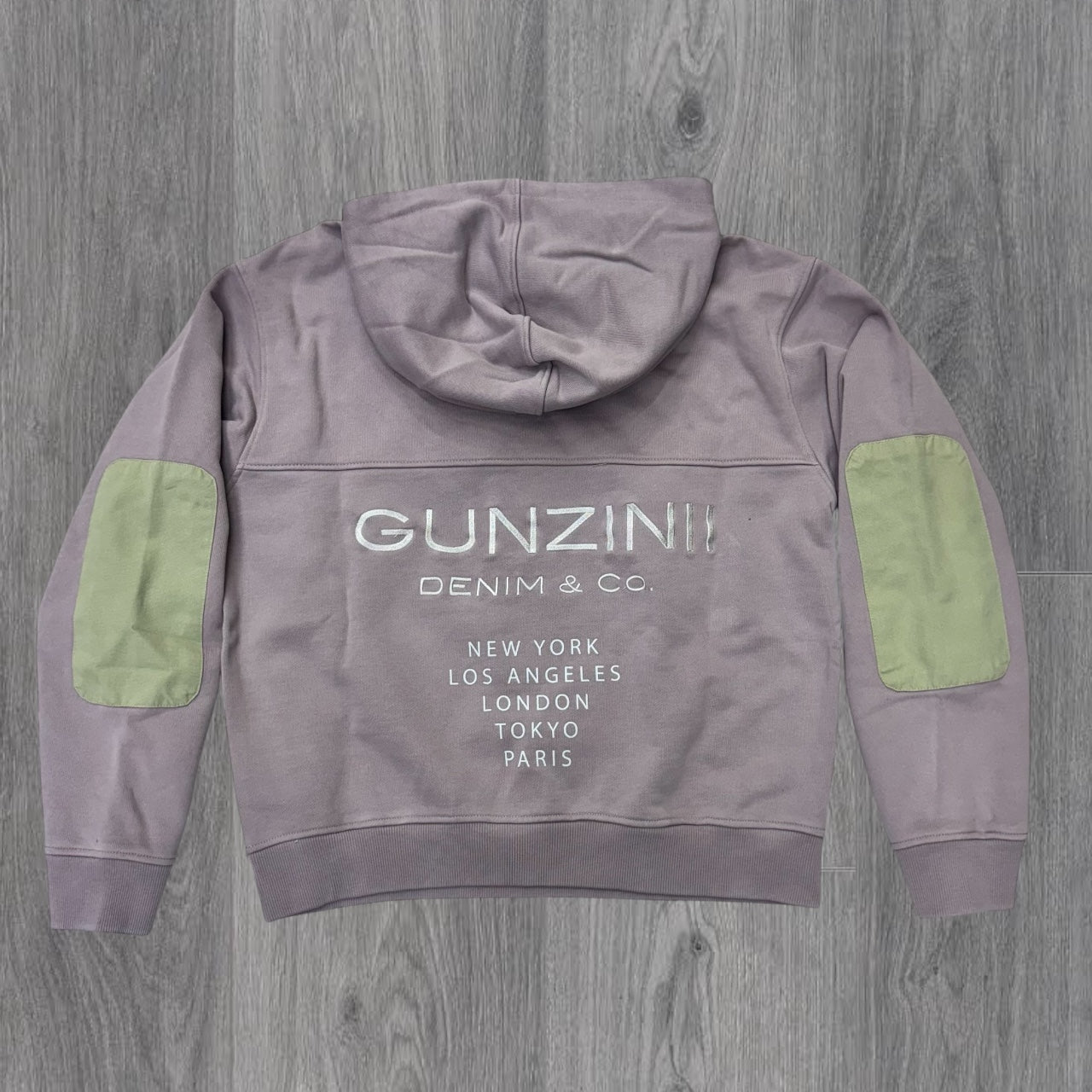 Gunzinii - Clean Work Hoodie - D.Purple - GZ344