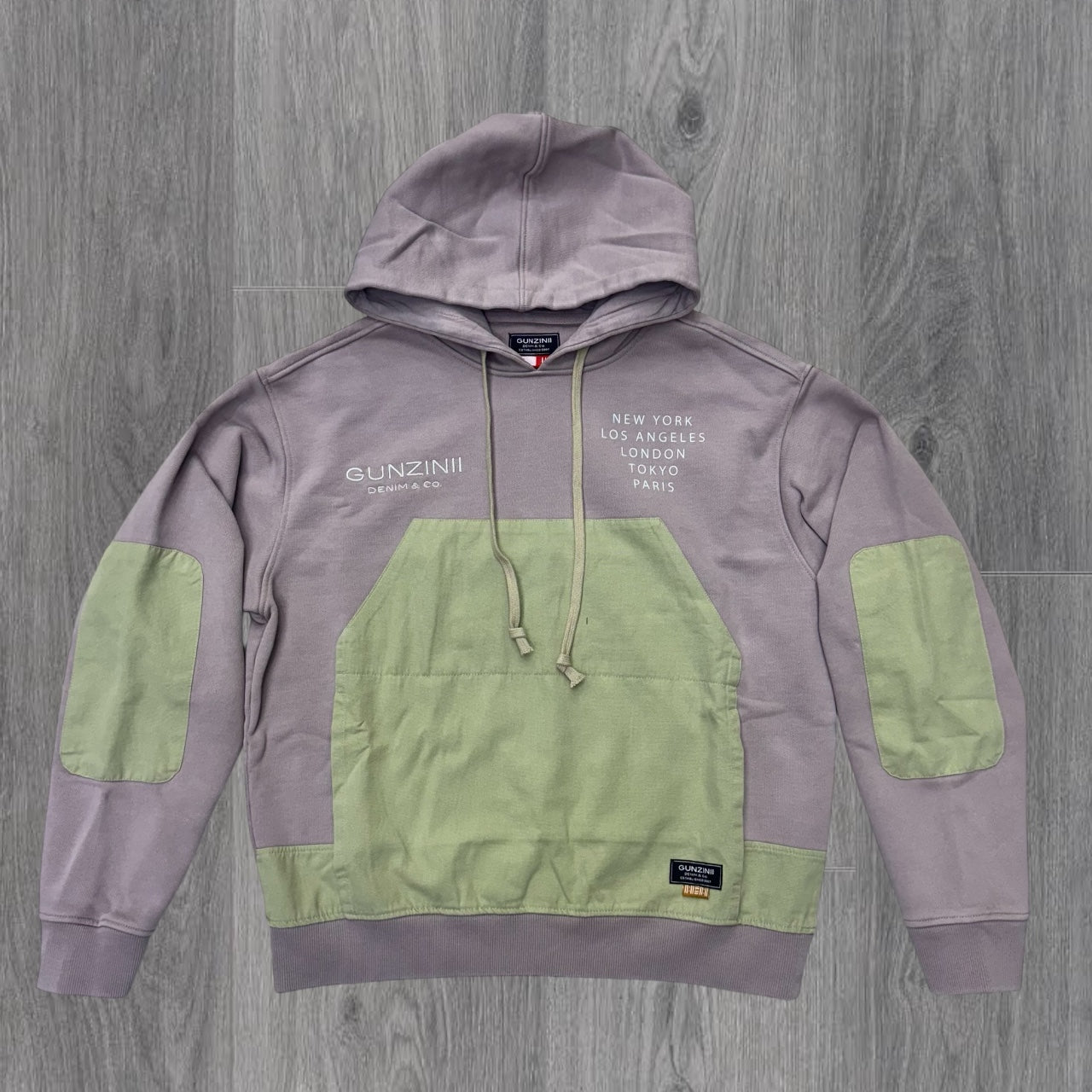 Gunzinii - Clean Work Hoodie - D.Purple - GZ344