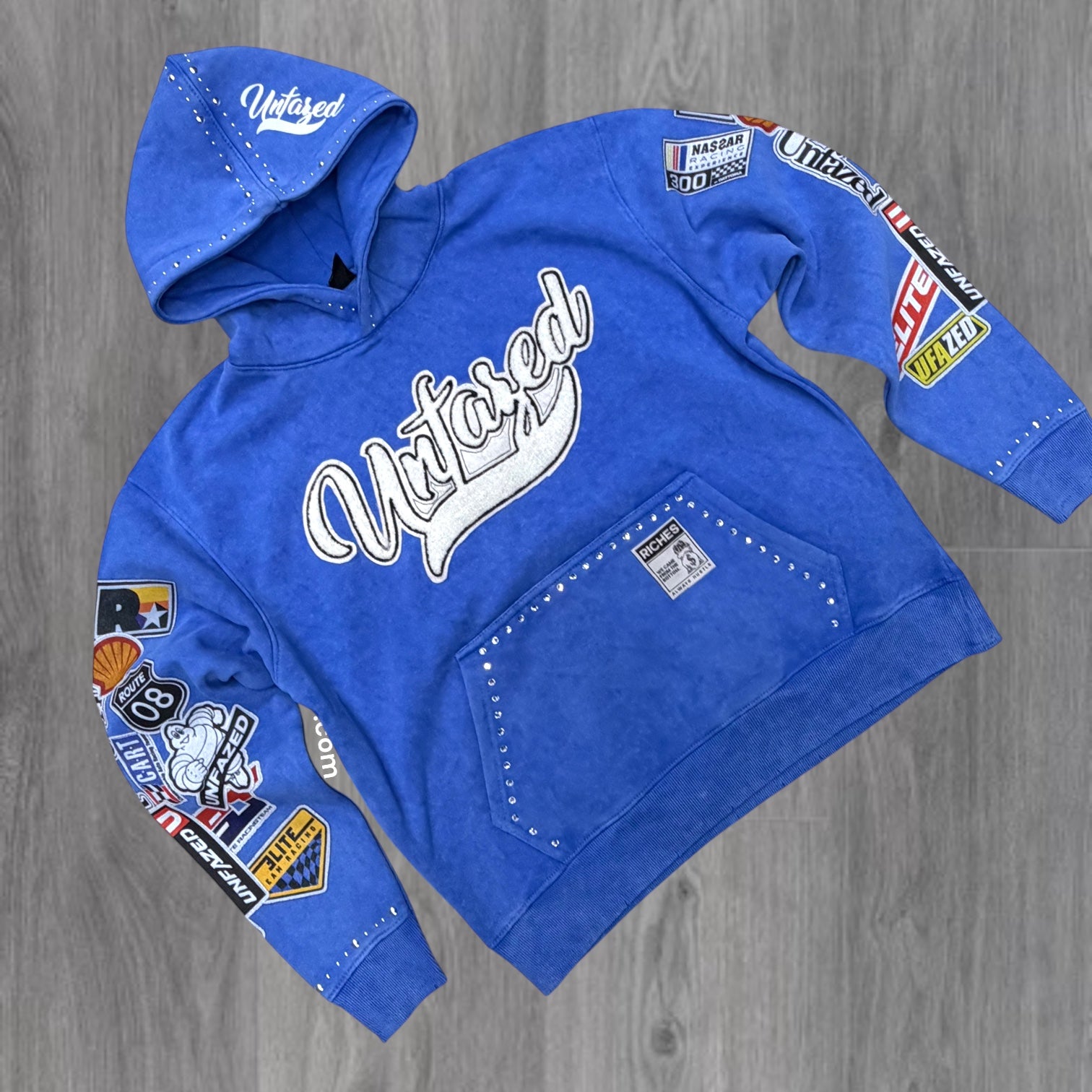Elite - Pullover Hoodie - Blue - 1094