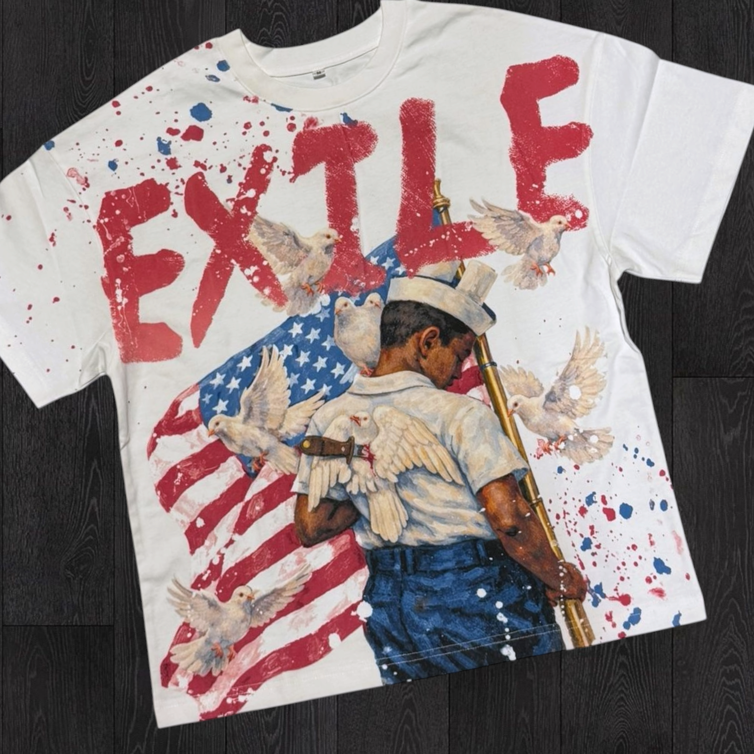 Con -  Exile  T-shirt - White - 20
