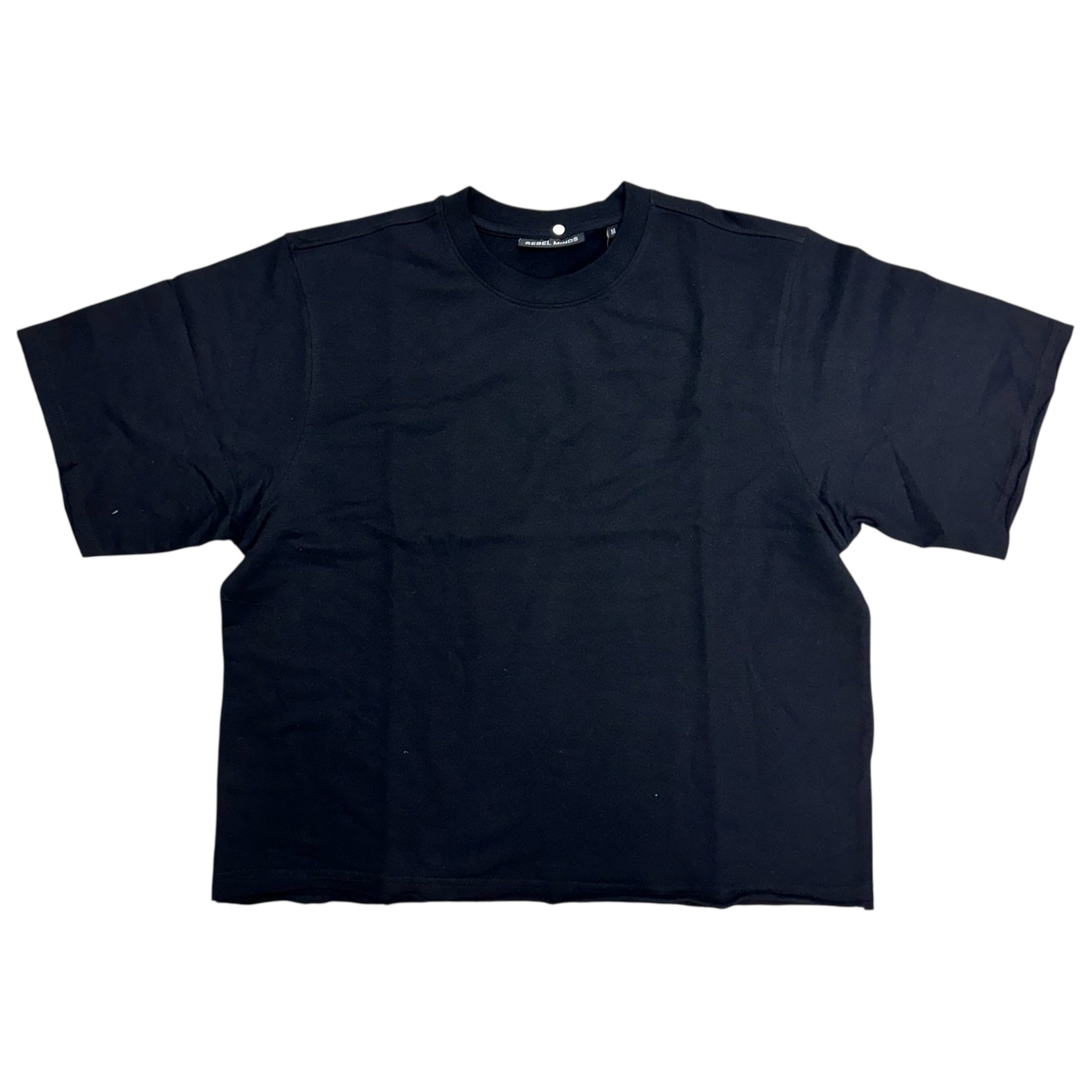 Rebel Clean Box Fit T-shirt Black 161